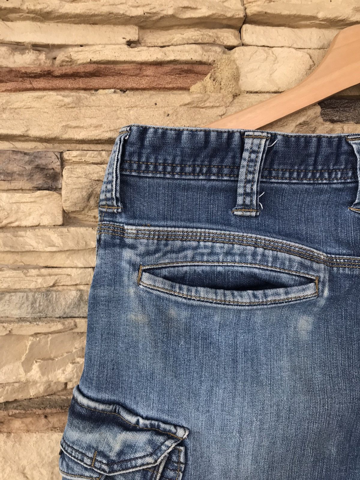 Japanese Brand EvenRiver Workwear Multipocket Jeans Size US 32 / EU 48 - 13 Thumbnail