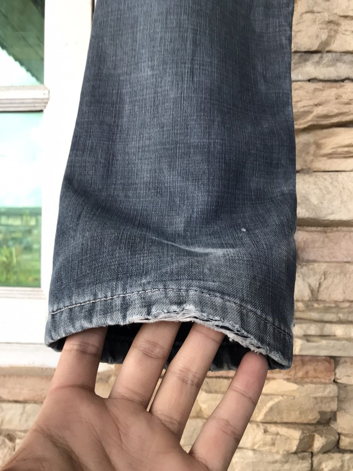Lee Flare Vintage Lee Distressed Denim lgb ifsixwasnine Size US 29 - 13 Thumbnail