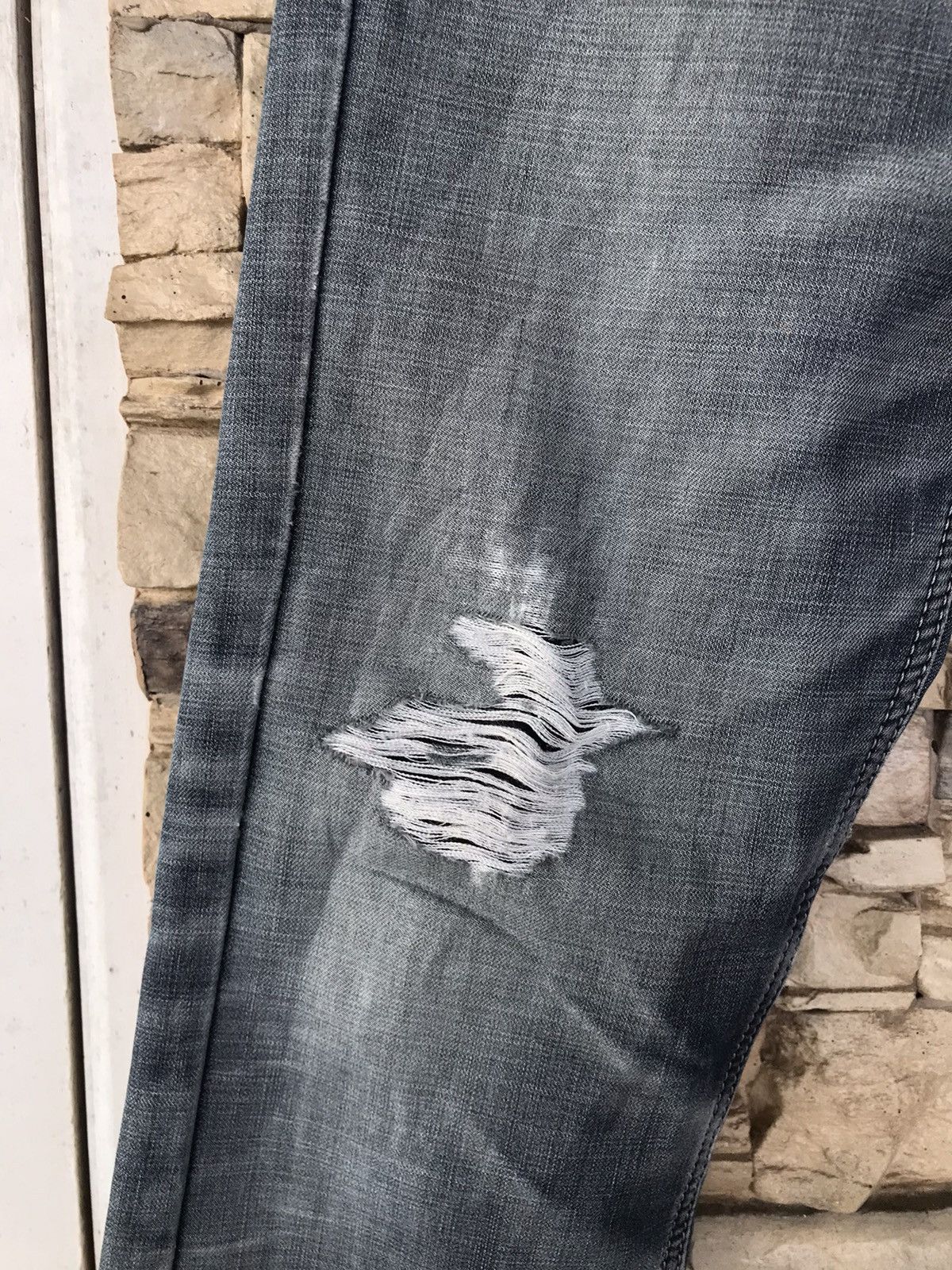Lee Flare Vintage Lee Distressed Denim lgb ifsixwasnine Size US 29 - 8 Thumbnail