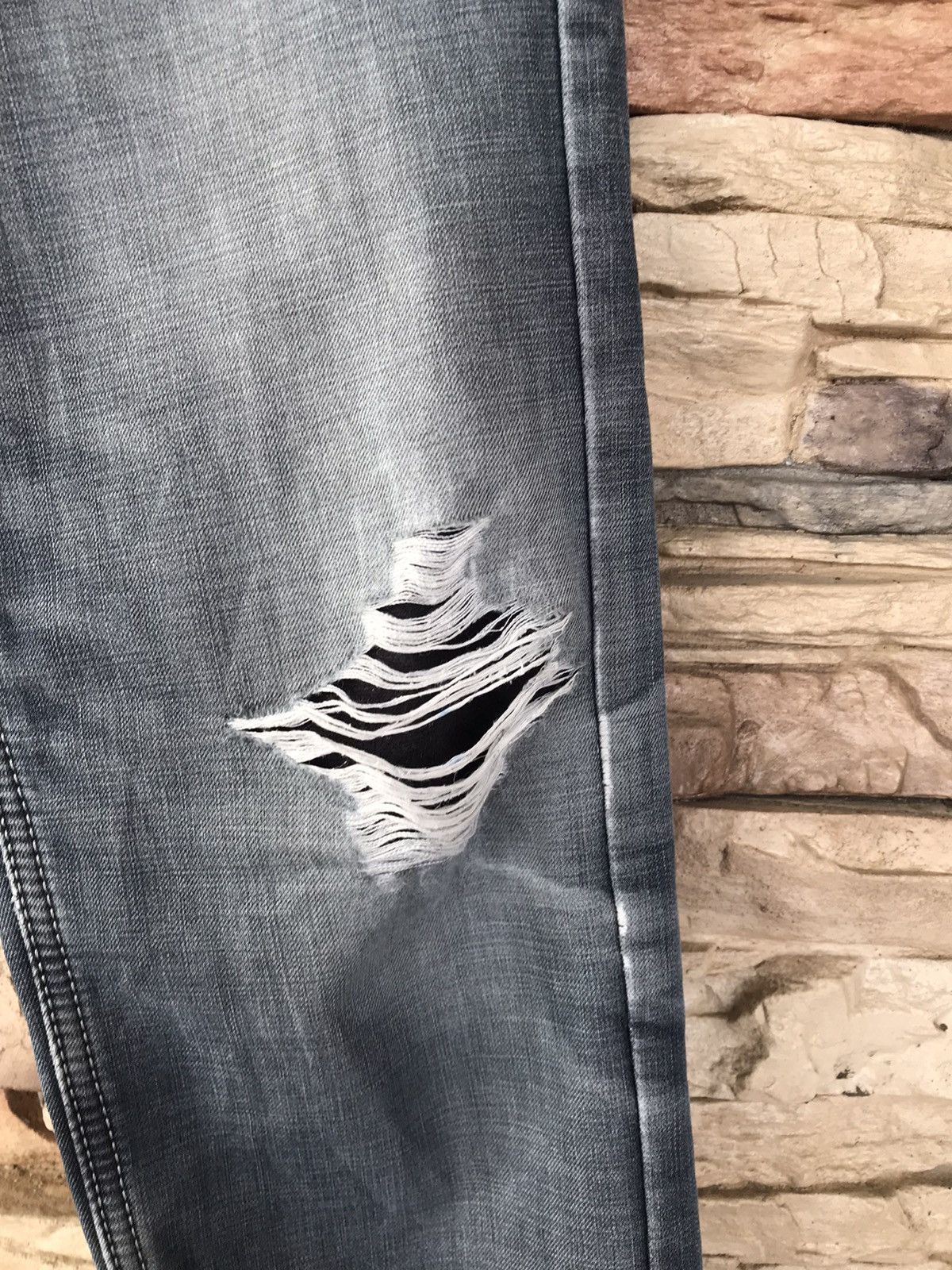 Lee Flare Vintage Lee Distressed Denim lgb ifsixwasnine Size US 29 - 7 Thumbnail
