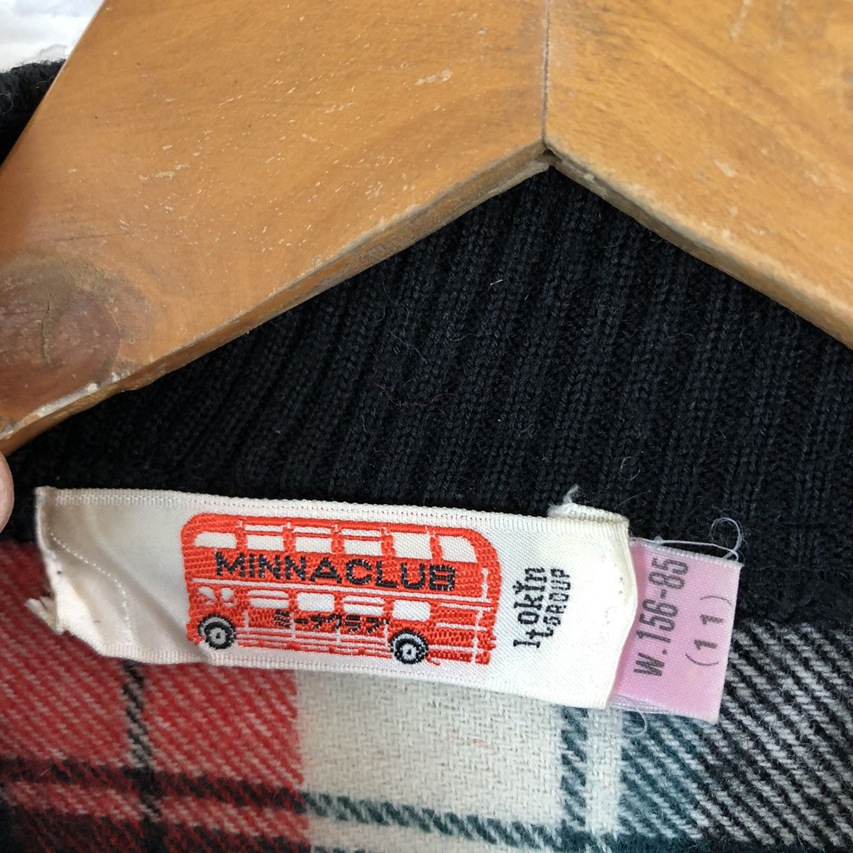 Japanese Brand TARTAN DESIGN VARSITY JACKET PUNK STYLE MINNACLUB Size US M / EU 48-50 / 2 - 11 Thumbnail