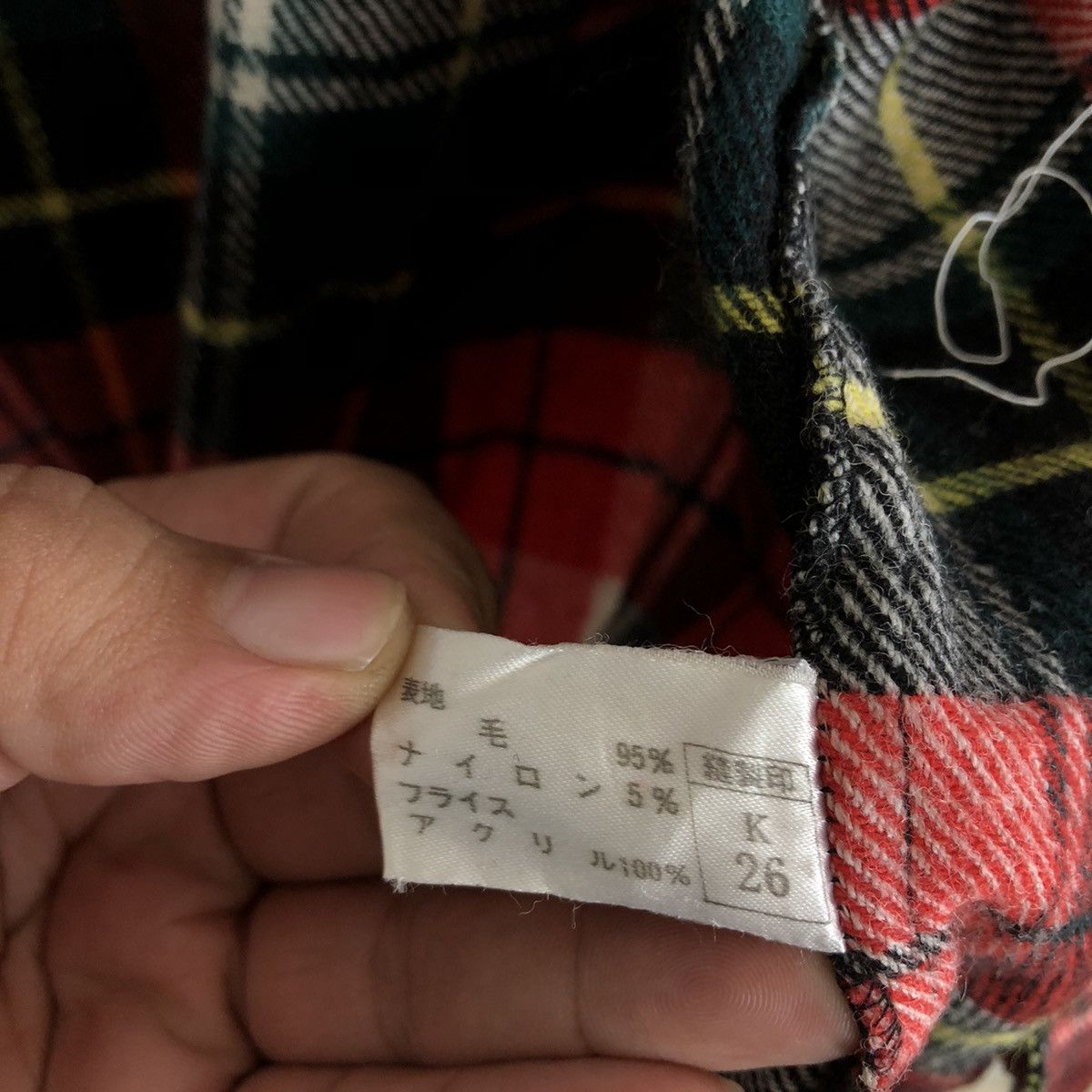 Japanese Brand TARTAN DESIGN VARSITY JACKET PUNK STYLE MINNACLUB Size US M / EU 48-50 / 2 - 12 Thumbnail