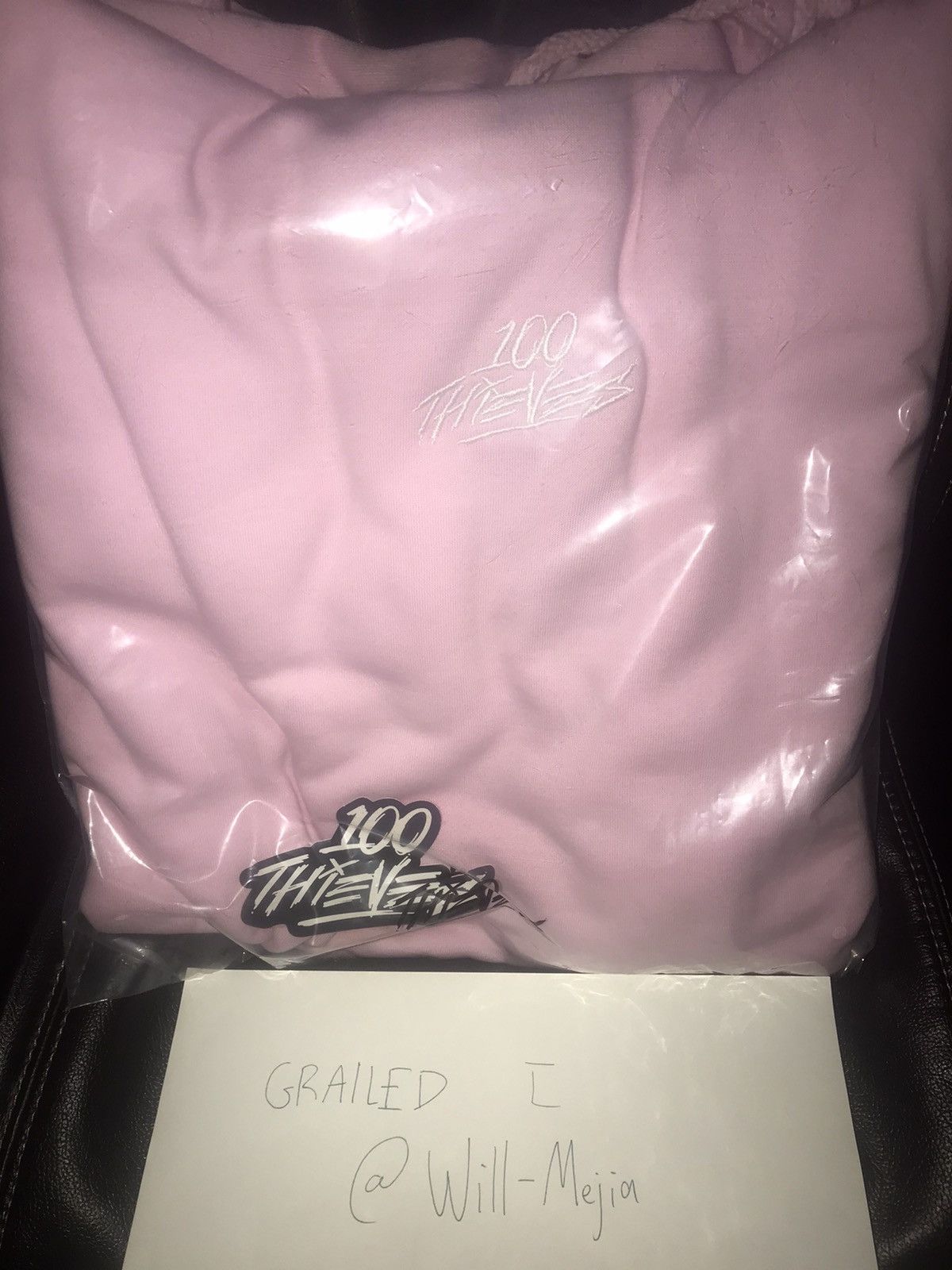 100 Thieves 100 Thieves Pink Hoodie Size US L / EU 52-54 / 3 - 2 Thumbnail