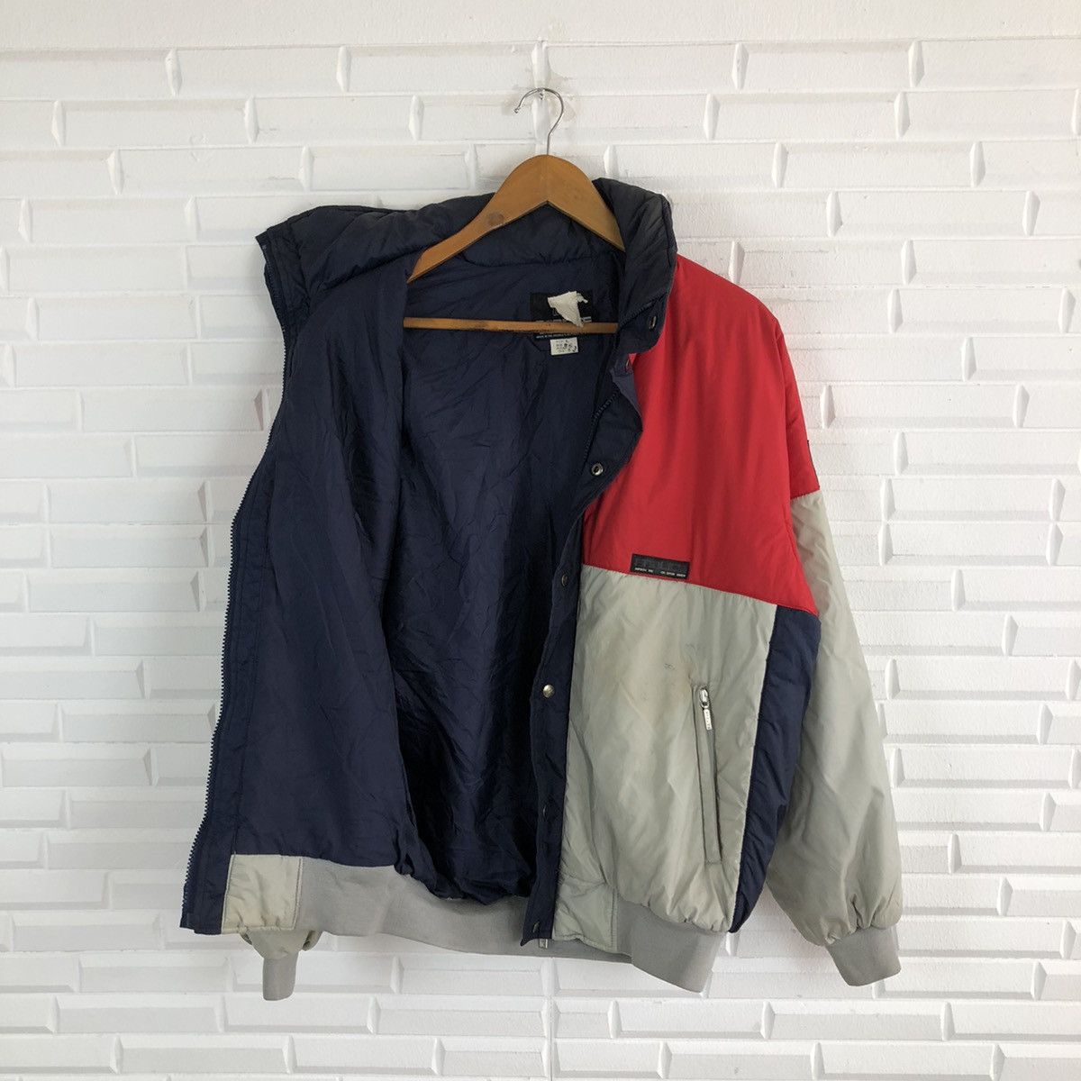Japanese Brand TRITONE COLOUR FABLICE THINSULATE ZIPPER JACKET Size US L / EU 52-54 / 3 - 8 Thumbnail