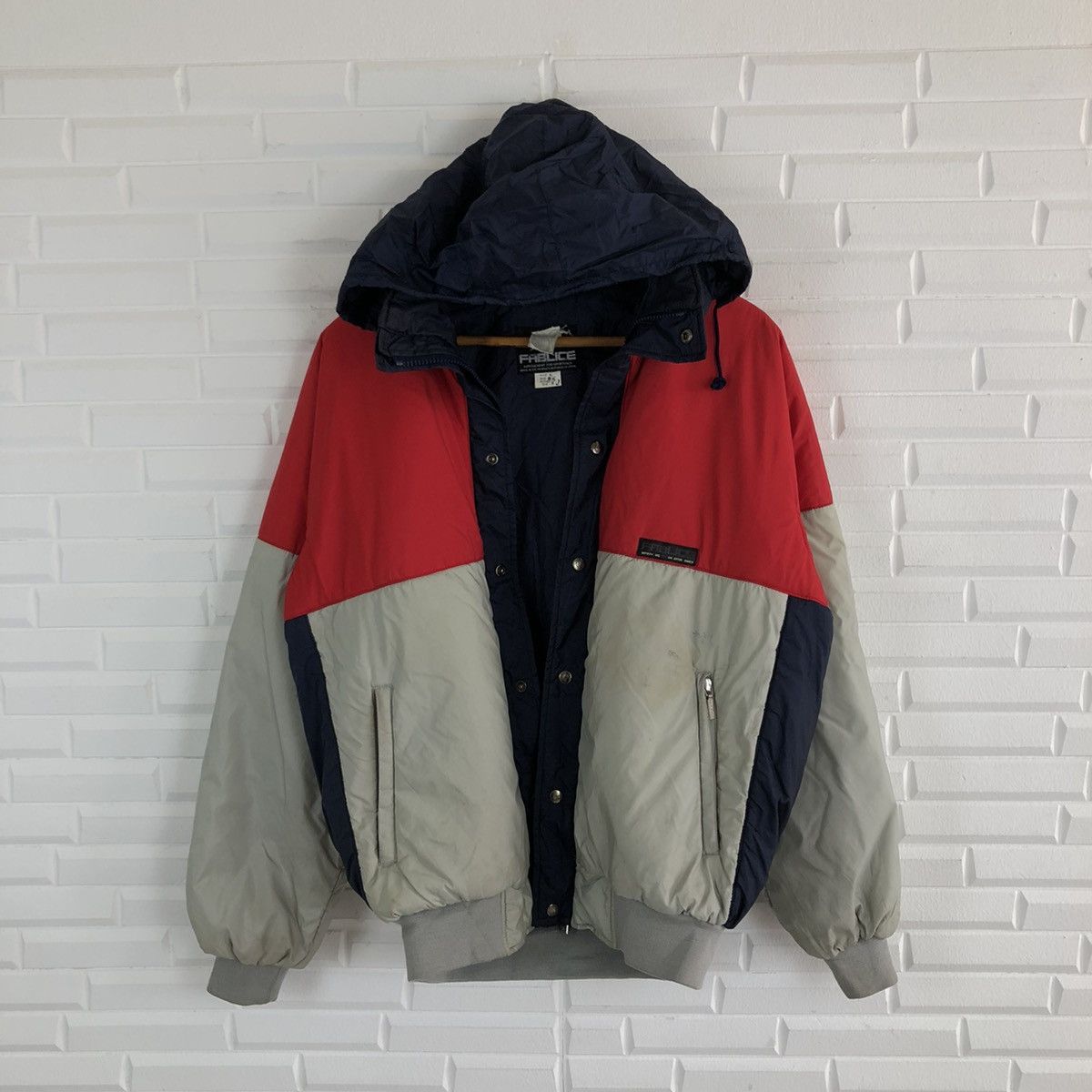 Japanese Brand TRITONE COLOUR FABLICE THINSULATE ZIPPER JACKET Size US L / EU 52-54 / 3 - 10 Thumbnail