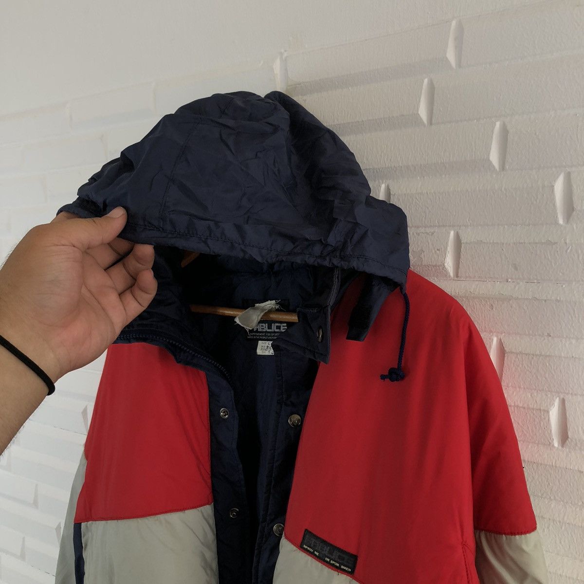 Japanese Brand TRITONE COLOUR FABLICE THINSULATE ZIPPER JACKET Size US L / EU 52-54 / 3 - 11 Thumbnail