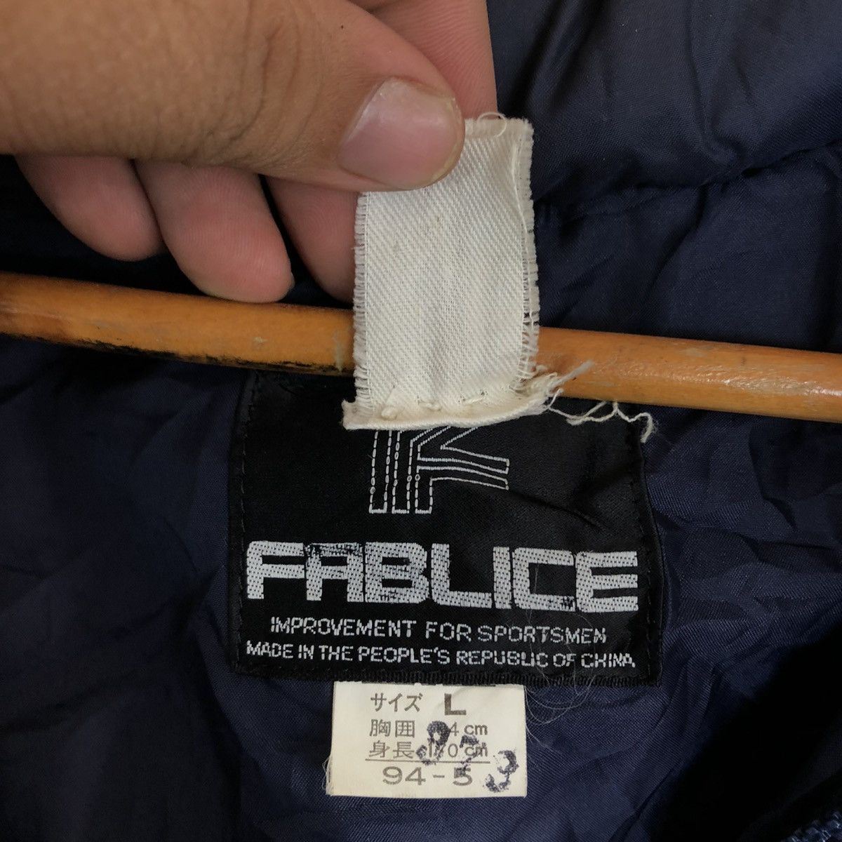 Japanese Brand TRITONE COLOUR FABLICE THINSULATE ZIPPER JACKET Size US L / EU 52-54 / 3 - 9 Thumbnail