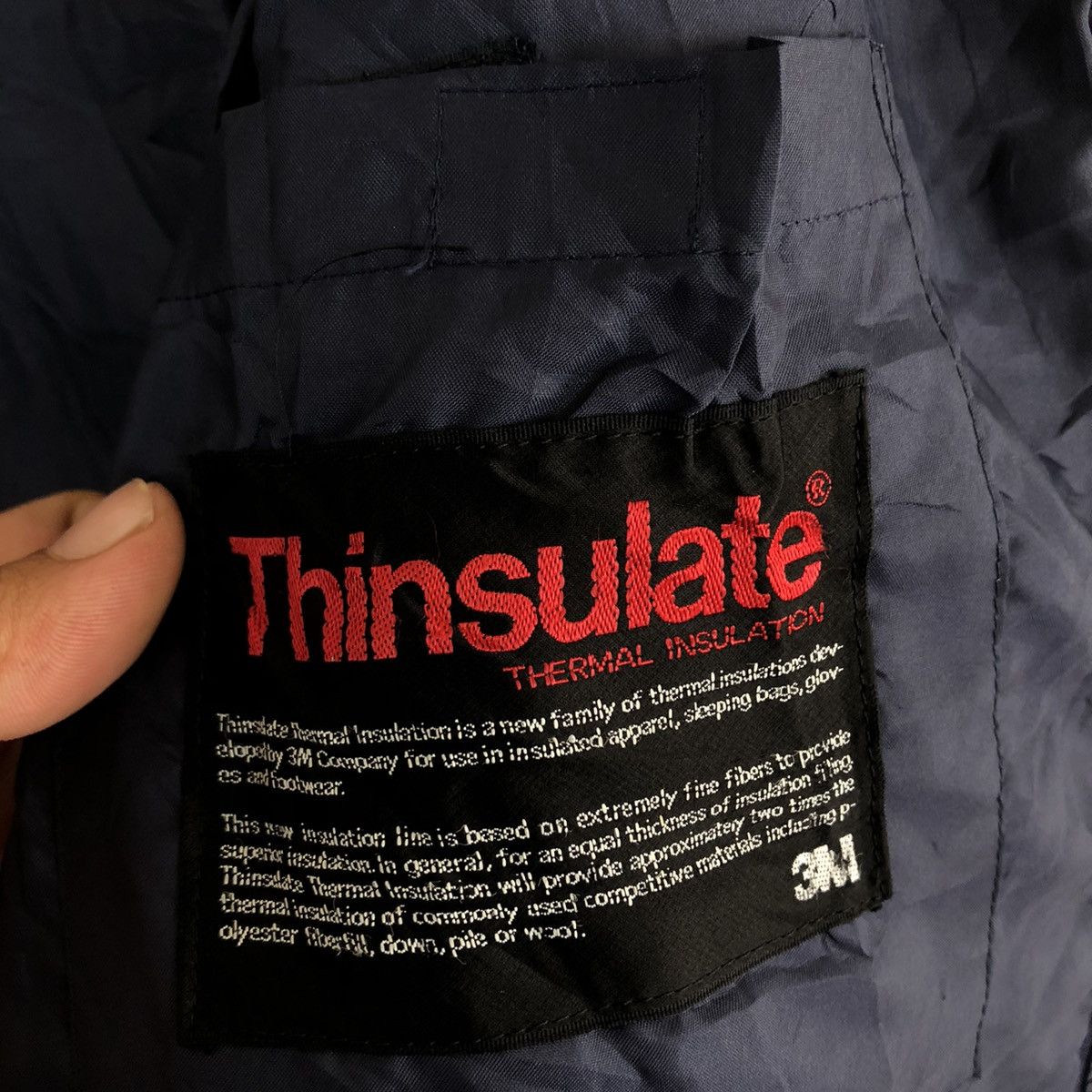 Japanese Brand TRITONE COLOUR FABLICE THINSULATE ZIPPER JACKET Size US L / EU 52-54 / 3 - 13 Thumbnail