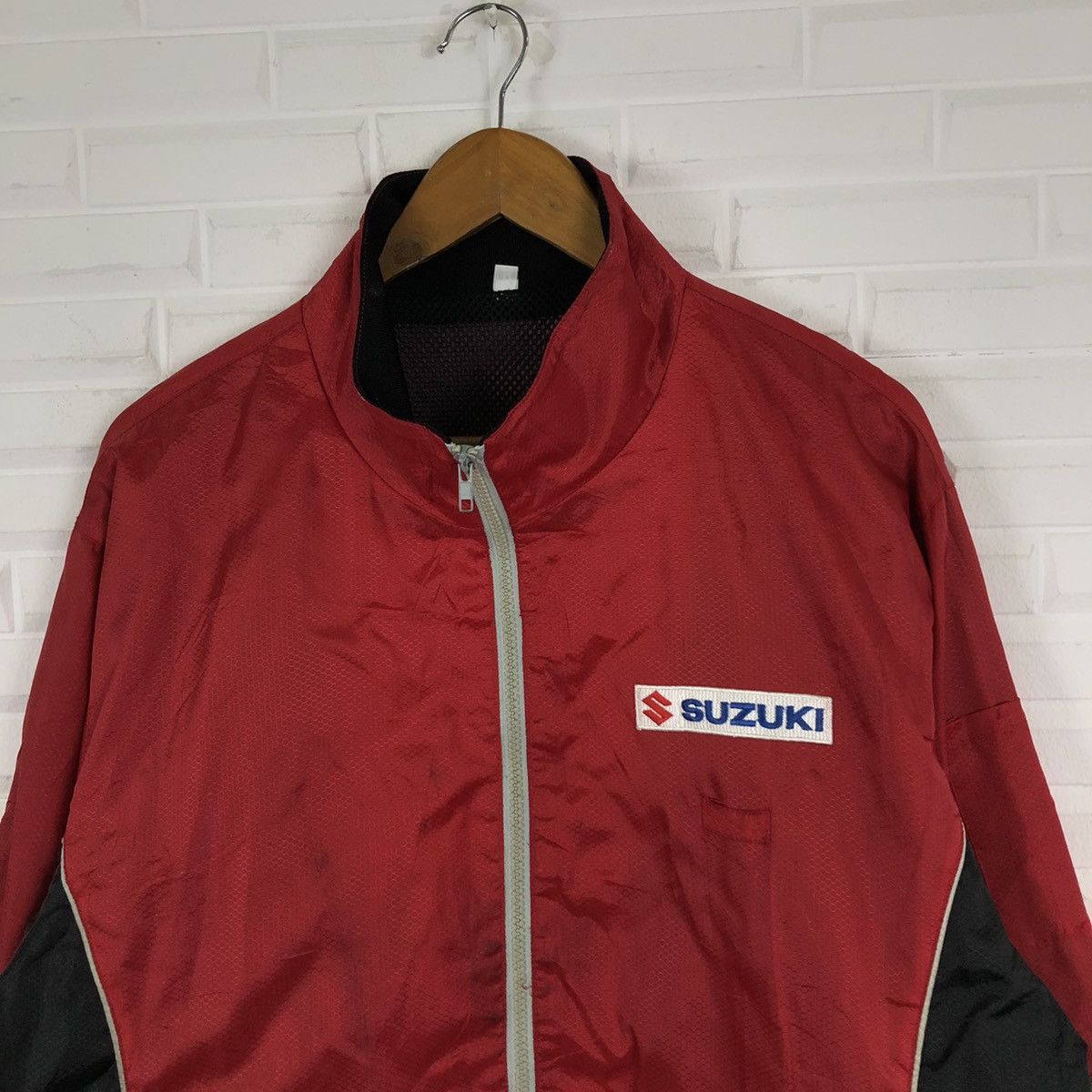 Japanese Brand SUZUKI WORKERS ZIPPER JACKET RACING BIG LOGO Size US M / EU 48-50 / 2 - 3 Thumbnail