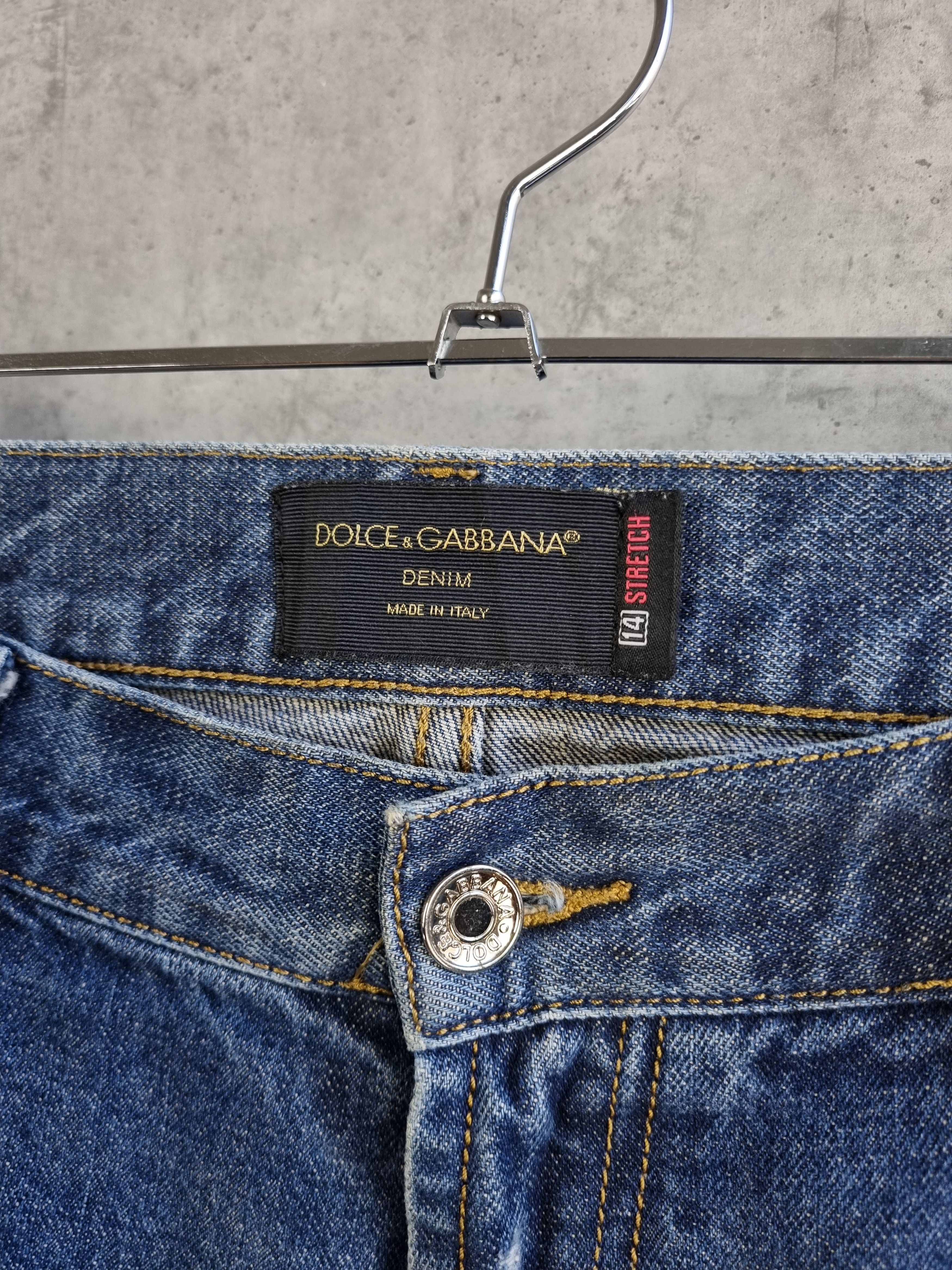Dolce & Gabbana Ripped Dolce & Gabbana Denim 14 Stretch Jeans Size US 33 - 9 Thumbnail