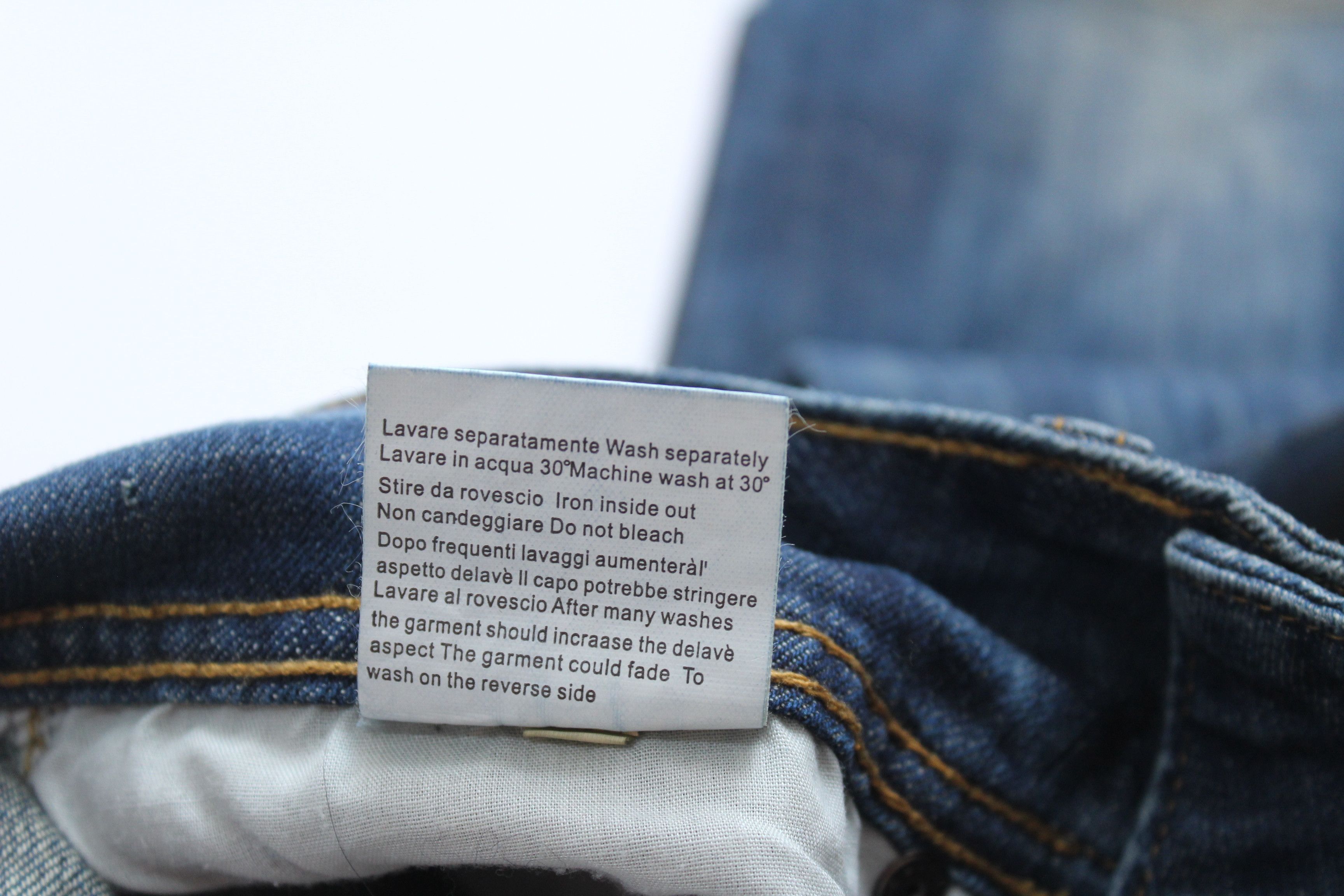 Neil Barrett Neil Barett Standard Fit Jeans NEW Hype Rare Vintage Size 26" / US 2 / IT 38 - 15 Thumbnail