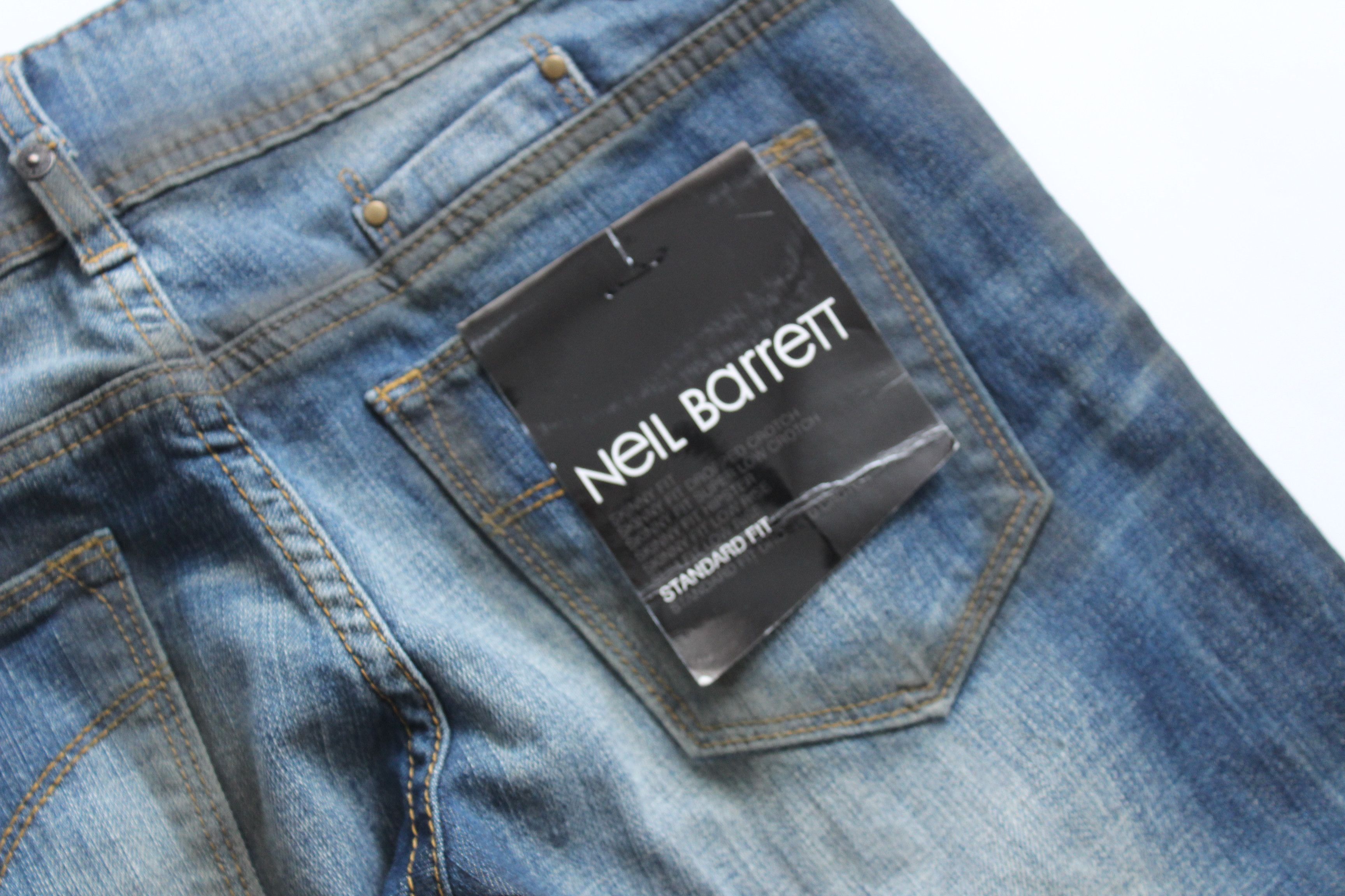Neil Barrett Neil Barett Standard Fit Jeans NEW Hype Rare Vintage Size 26" / US 2 / IT 38 - 10 Thumbnail