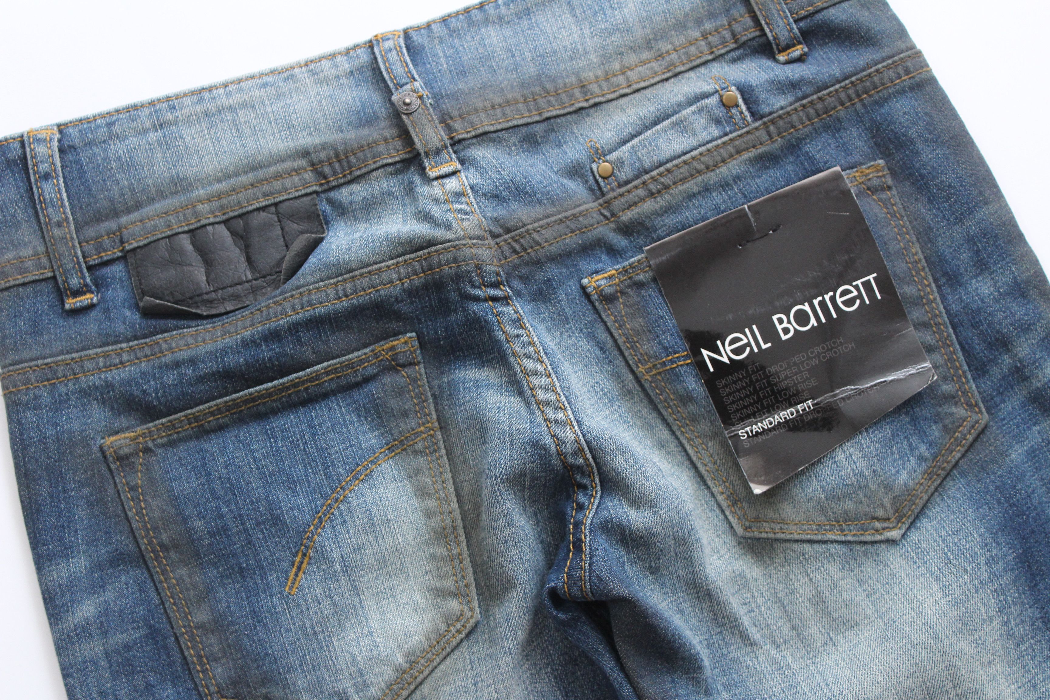 Neil Barrett Neil Barett Standard Fit Jeans NEW Hype Rare Vintage Size 26" / US 2 / IT 38 - 9 Thumbnail