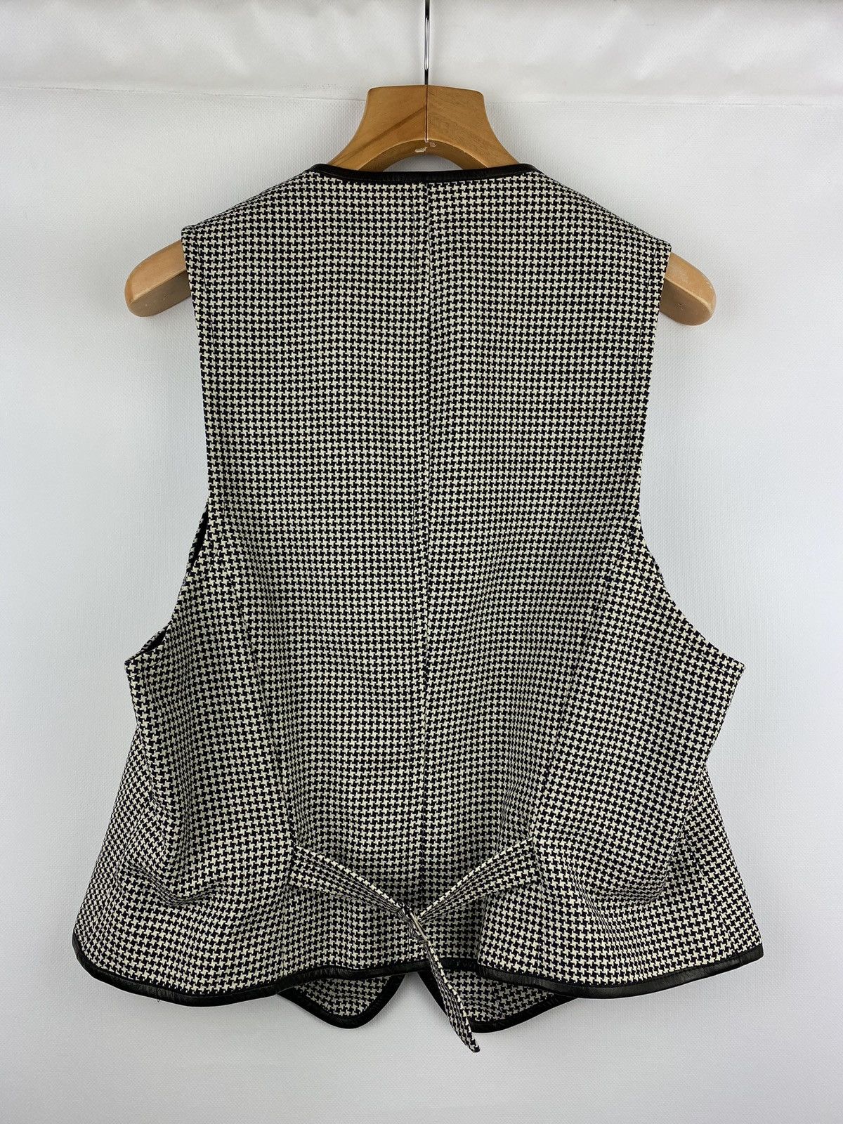 Mugler × Thierry Mugler Rare VTG Thierry Mugler lambswool sleeveless vest waistcoat Size 46R - 14 Thumbnail