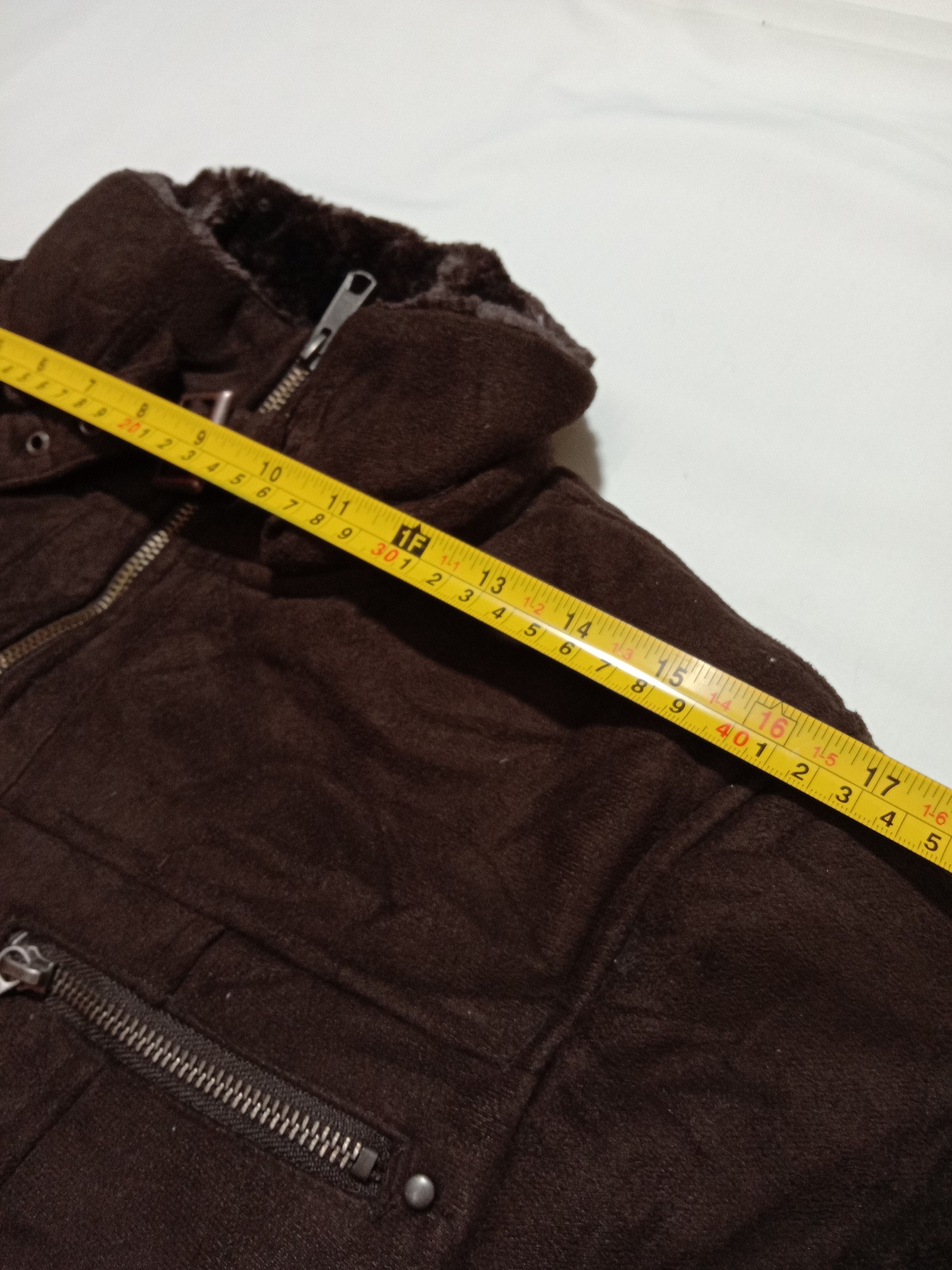 Japanese Brand Louis Chavlon Leather Sherpa Jacket Size US M / EU 48-50 / 2 - 9 Thumbnail