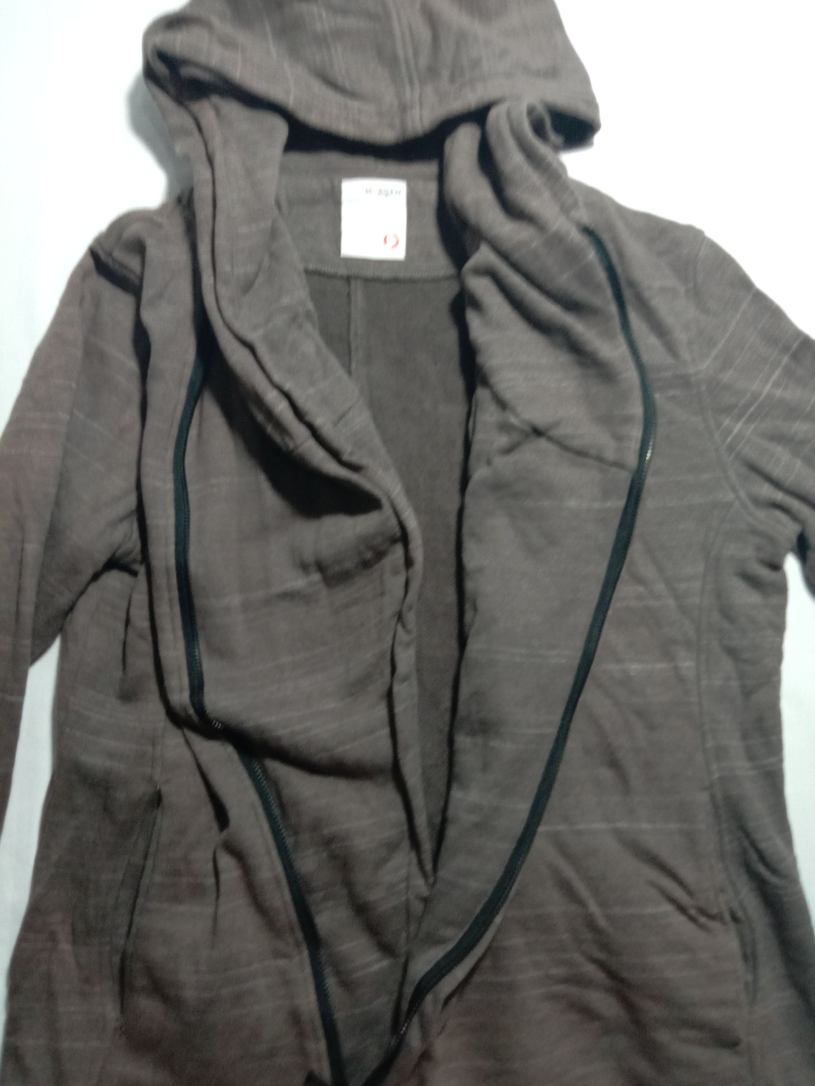 Morgan Homme Morgan Homme Dark Grey Rare Style Fashion Hoodie Jacket Size S / US 4 / IT 40 - 2 Thumbnail