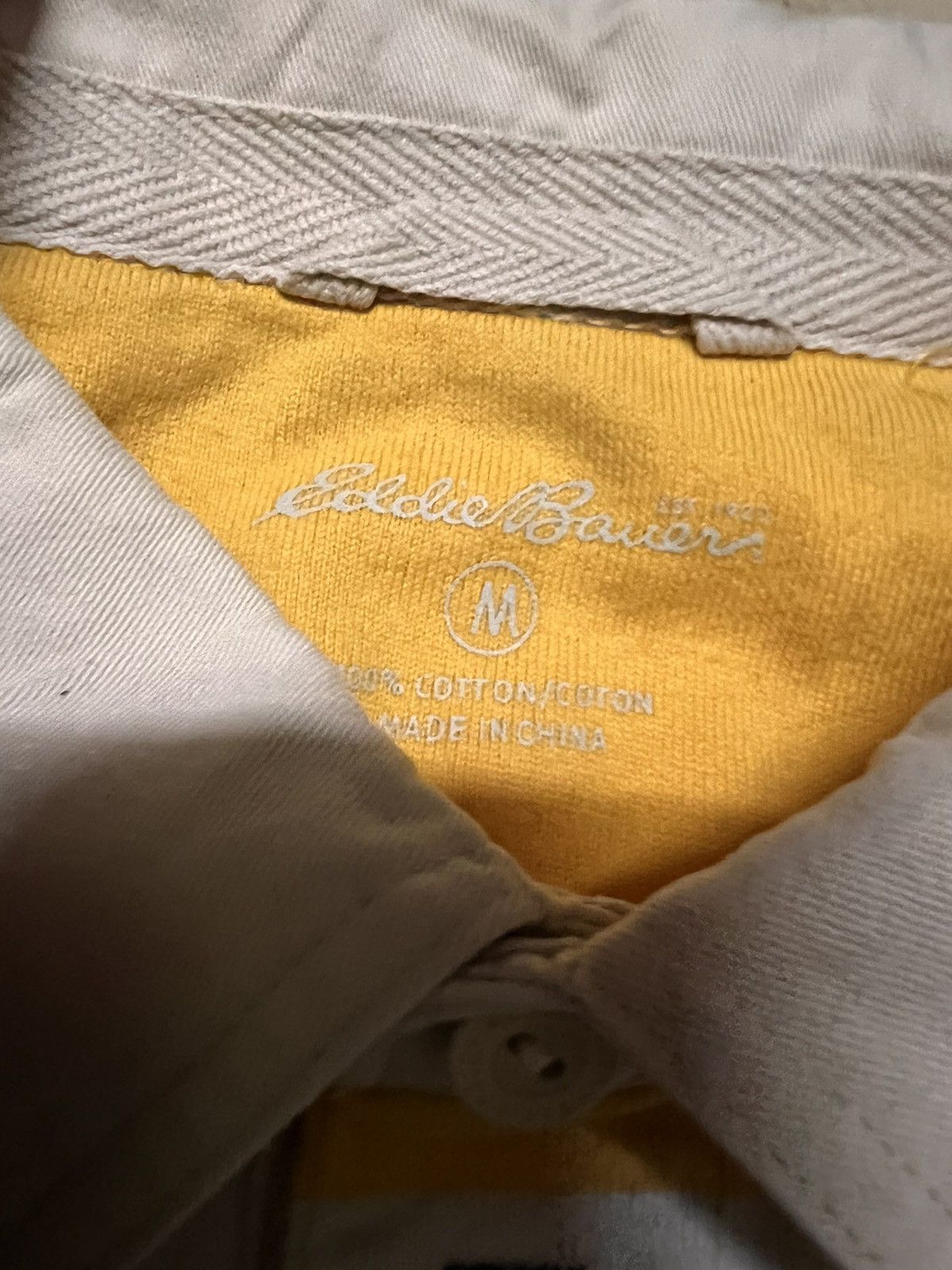 Eddie Bauer Vintage Eddie Bauer Polo Rugby Shirt Size US M / EU 48-50 / 2 - 2 Thumbnail