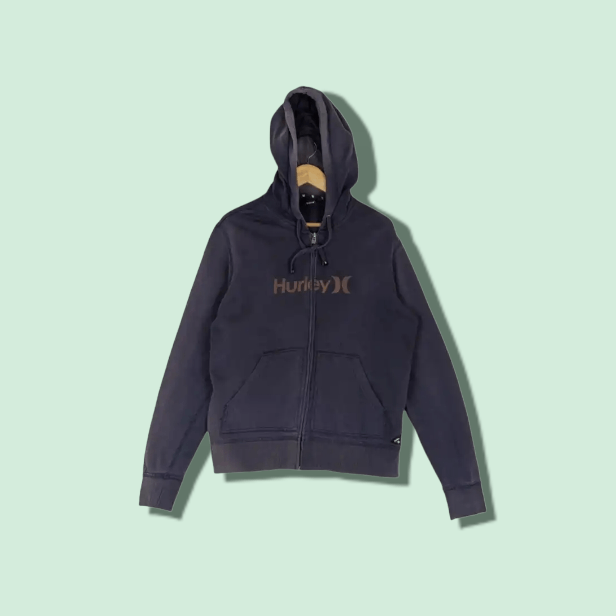 Hurley HURLEY Big Spell Out Logo Zipper Hoodie Size US M / EU 48-50 / 2 - 1 Thumbnail