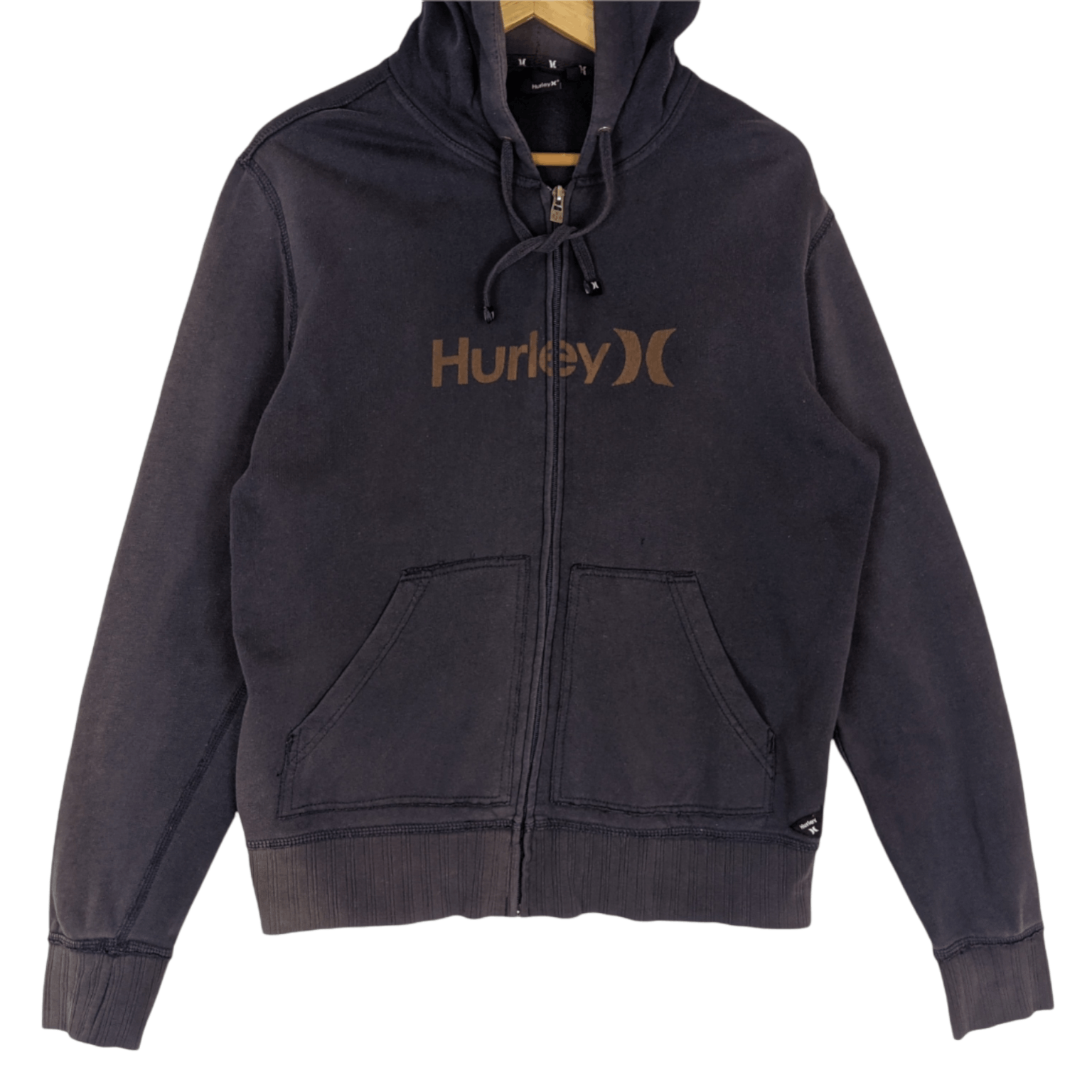 Hurley HURLEY Big Spell Out Logo Zipper Hoodie Size US M / EU 48-50 / 2 - 2 Thumbnail