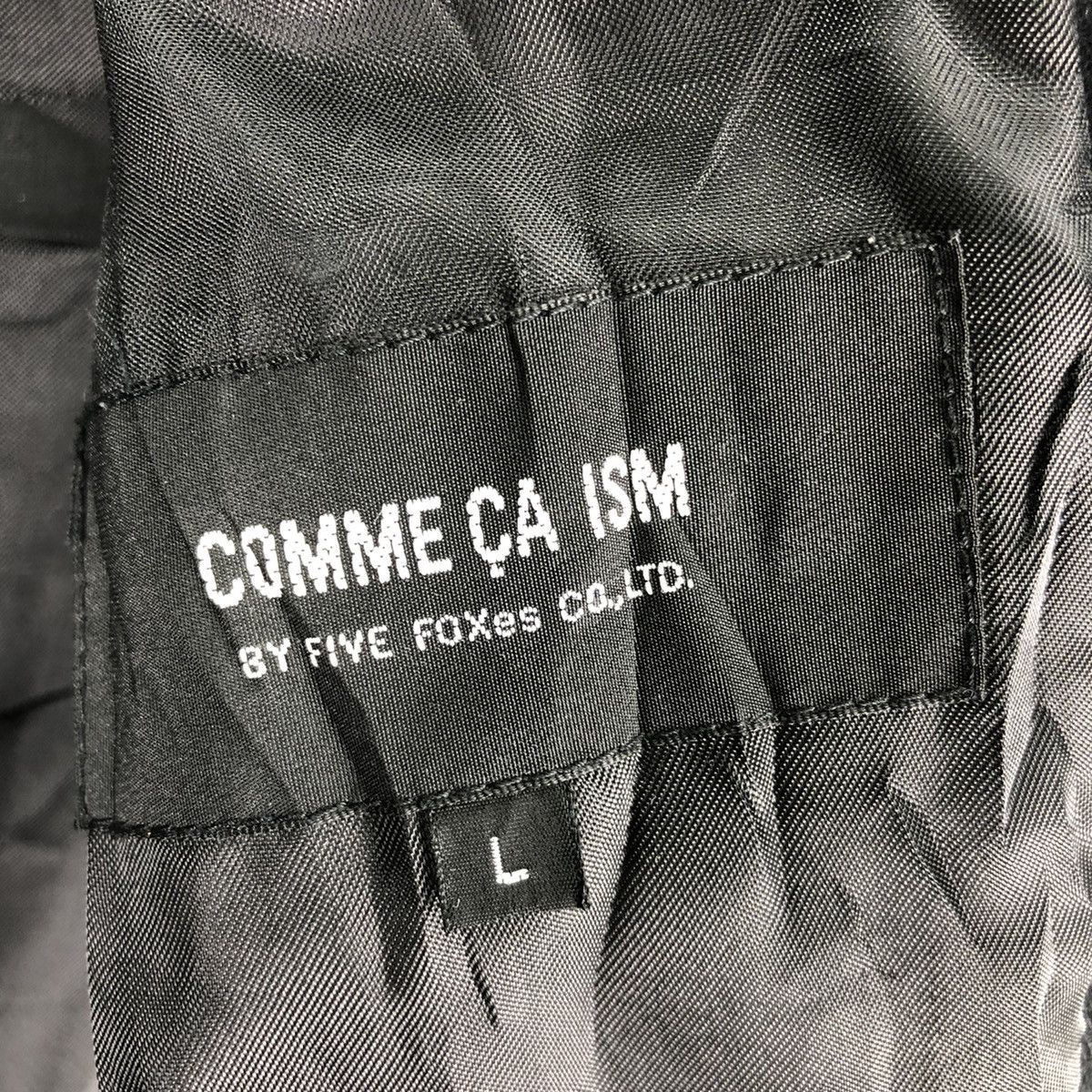Comme Ca Ism Vintage Biker Zipper Jacket Striped by Comme Ca Ism Size US M / EU 48-50 / 2 - 13 Thumbnail