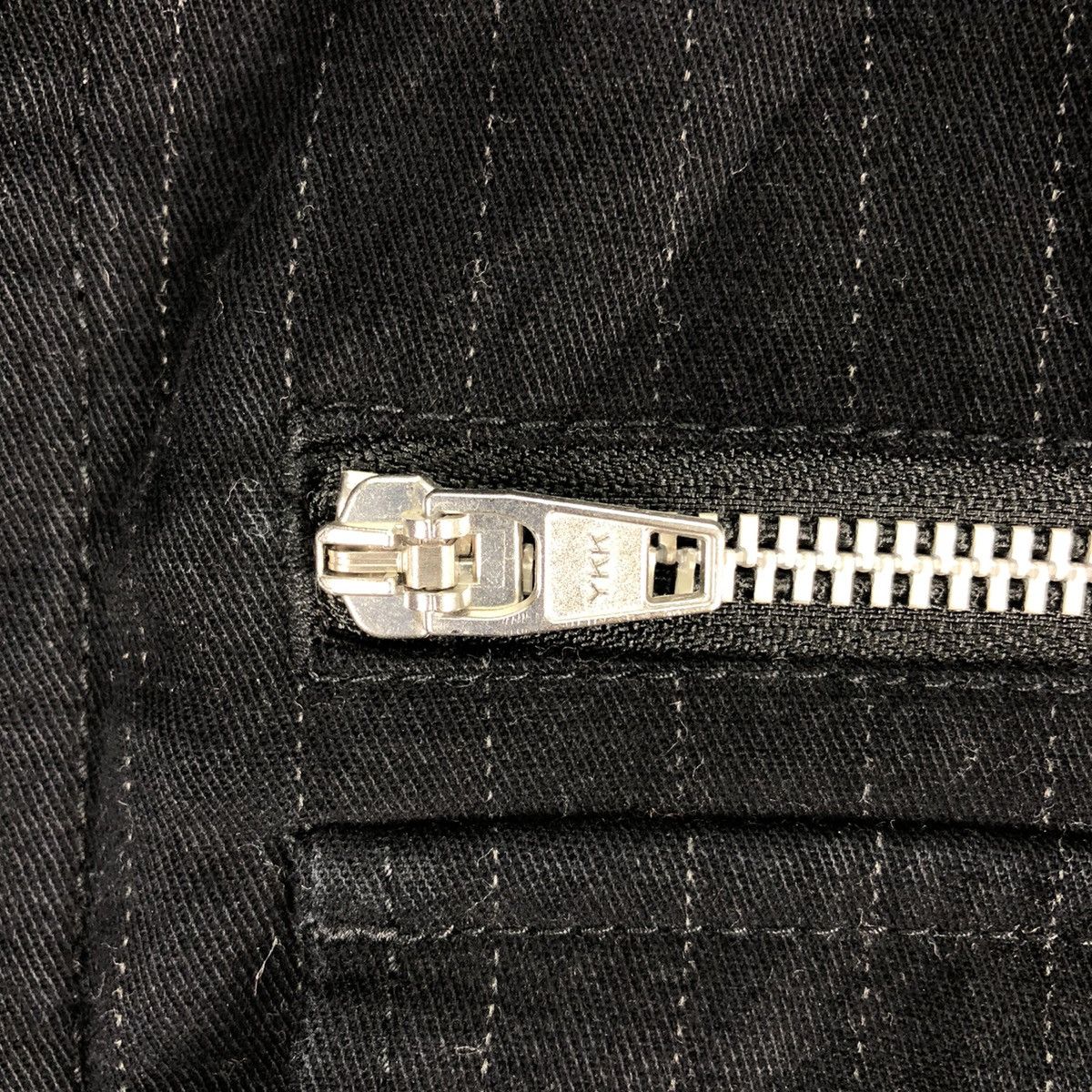 Comme Ca Ism Vintage Biker Zipper Jacket Striped by Comme Ca Ism Size US M / EU 48-50 / 2 - 10 Thumbnail