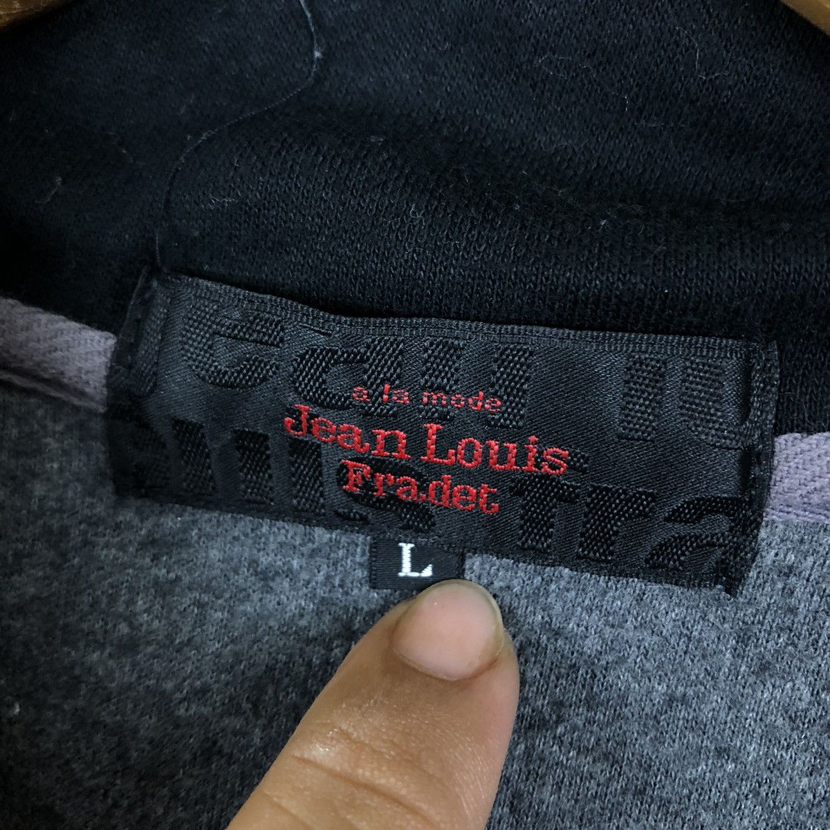 Japanese Brand JEAN LOUIS FRADER BIG LOGO ZIPPER VEST Size US L / EU 52-54 / 3 - 9 Thumbnail