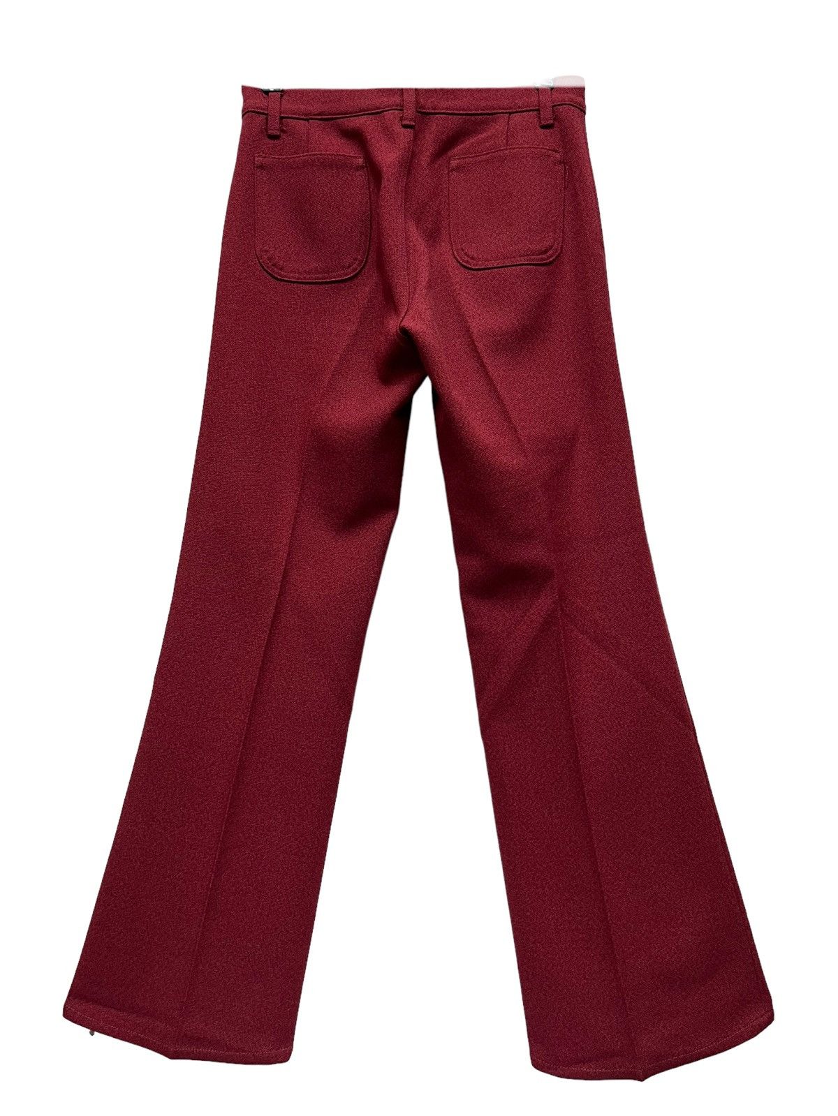 Japanese Brand 🔥STEALS🔥70’s BISON JAPAN Afro Flared Sta Prest Bush Pants Size 29" - 5 Thumbnail