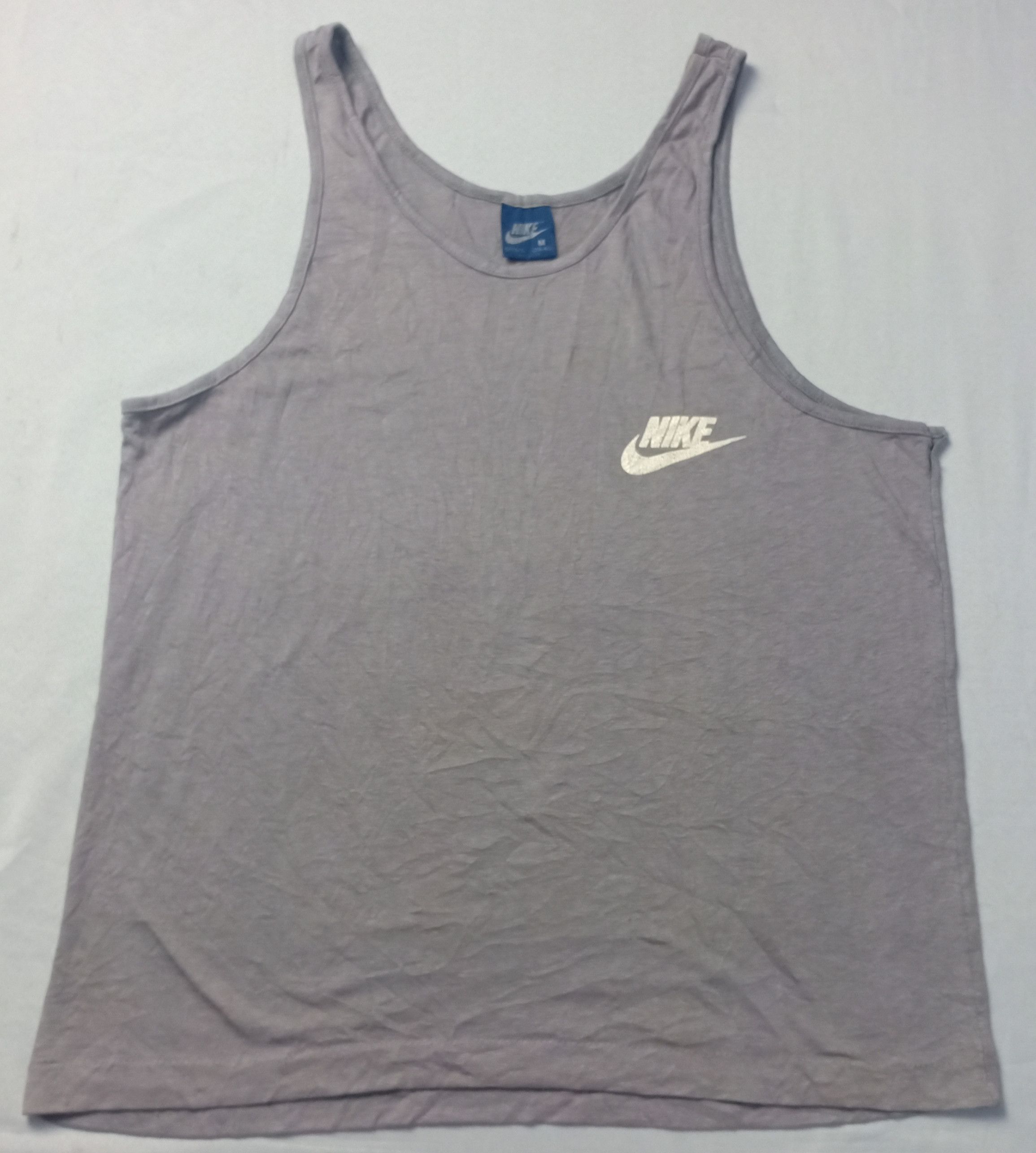 Nike Vintage 80s Nike USA Blue Label Sleeveless 50/50 Unisex Size US M / EU 48-50 / 2 - 4 Thumbnail
