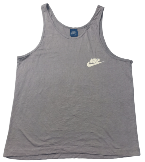 Nike Vintage 80s Nike USA Blue Label Sleeveless 50/50 Unisex Size US M / EU 48-50 / 2 - 1 Thumbnail