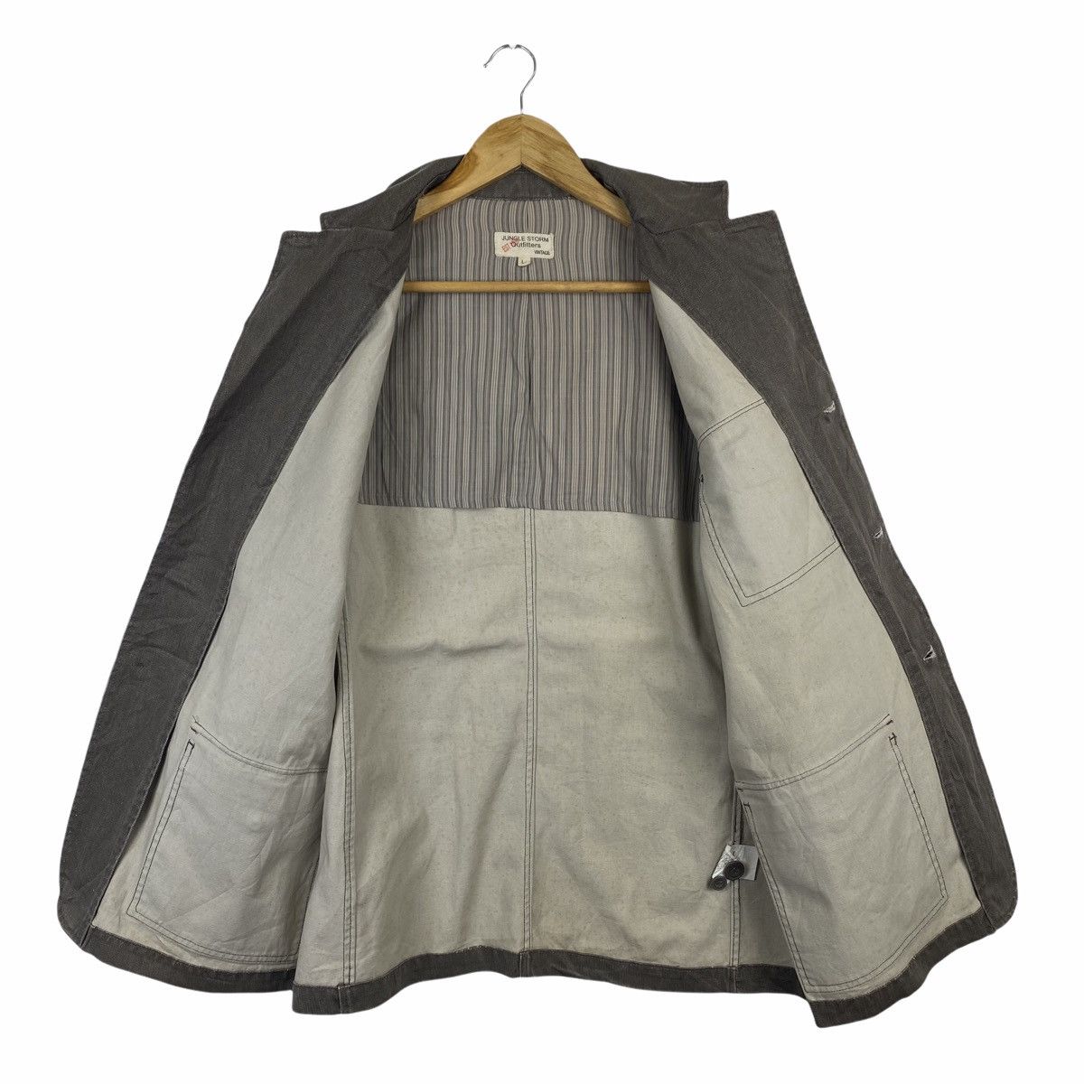Japanese Brand × Vintage Vintage JUNGLE STORM Outfitters Casualwear Coat Jacket Size US M / EU 48-50 / 2 - 3 Thumbnail