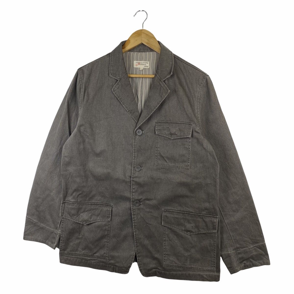 Japanese Brand × Vintage Vintage JUNGLE STORM Outfitters Casualwear Coat Jacket Size US M / EU 48-50 / 2 - 4 Thumbnail