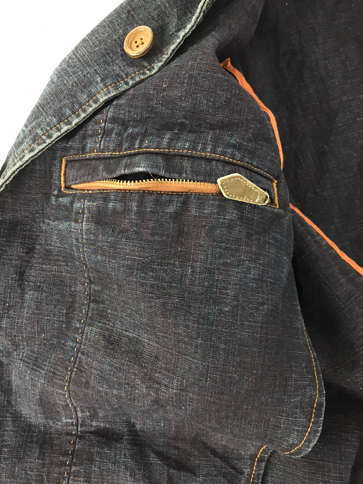Japanese Brand × Ts(S) × Vintage T.S + Company Comfort Denim Jacket Blazer Coat Fashion Size US M / EU 48-50 / 2 - 10 Thumbnail
