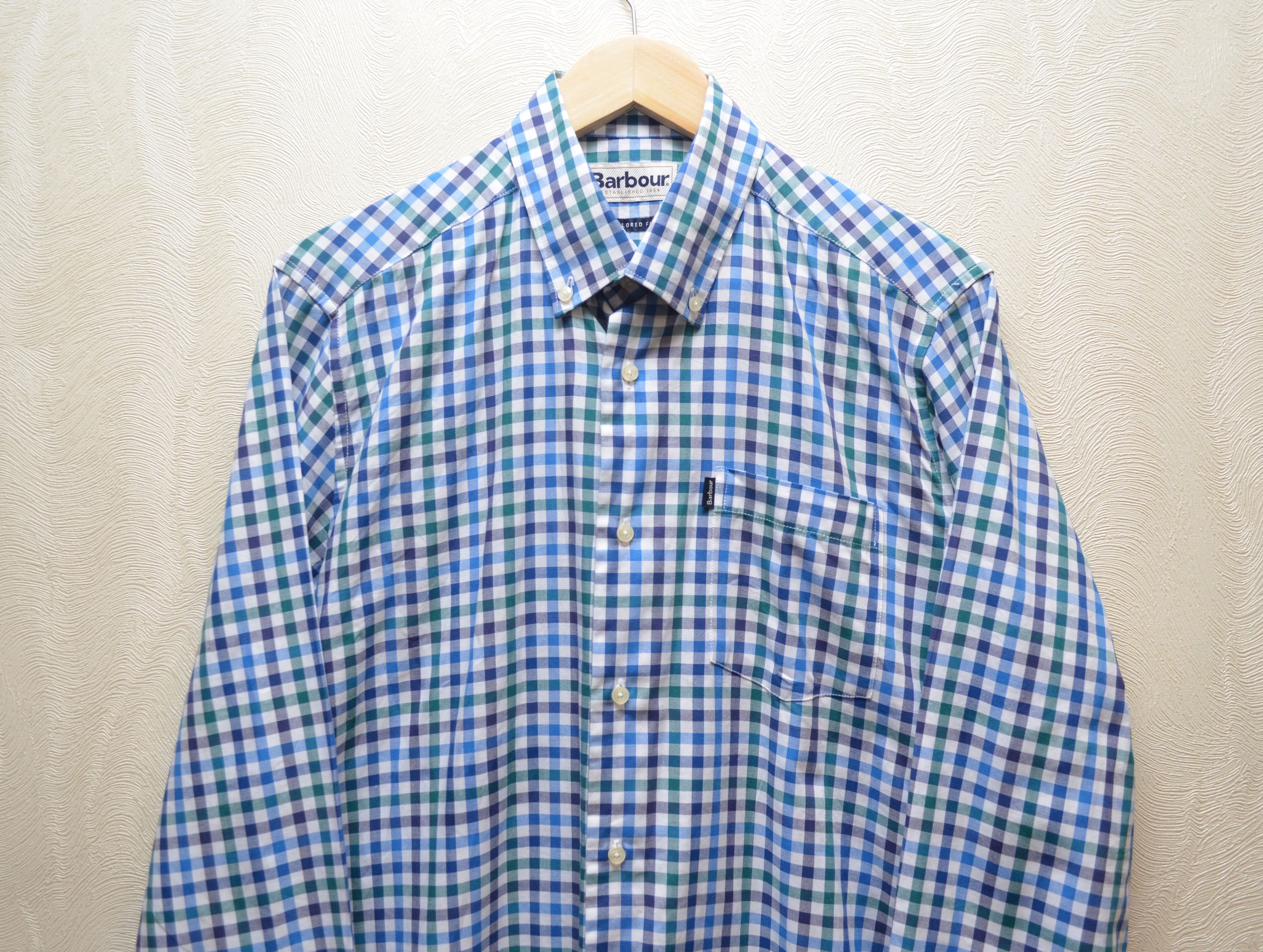 Barbour Barbour Bibury Check Plaid Shirt Size M Tailored Fit Size US M / EU 48-50 / 2 - 5 Thumbnail
