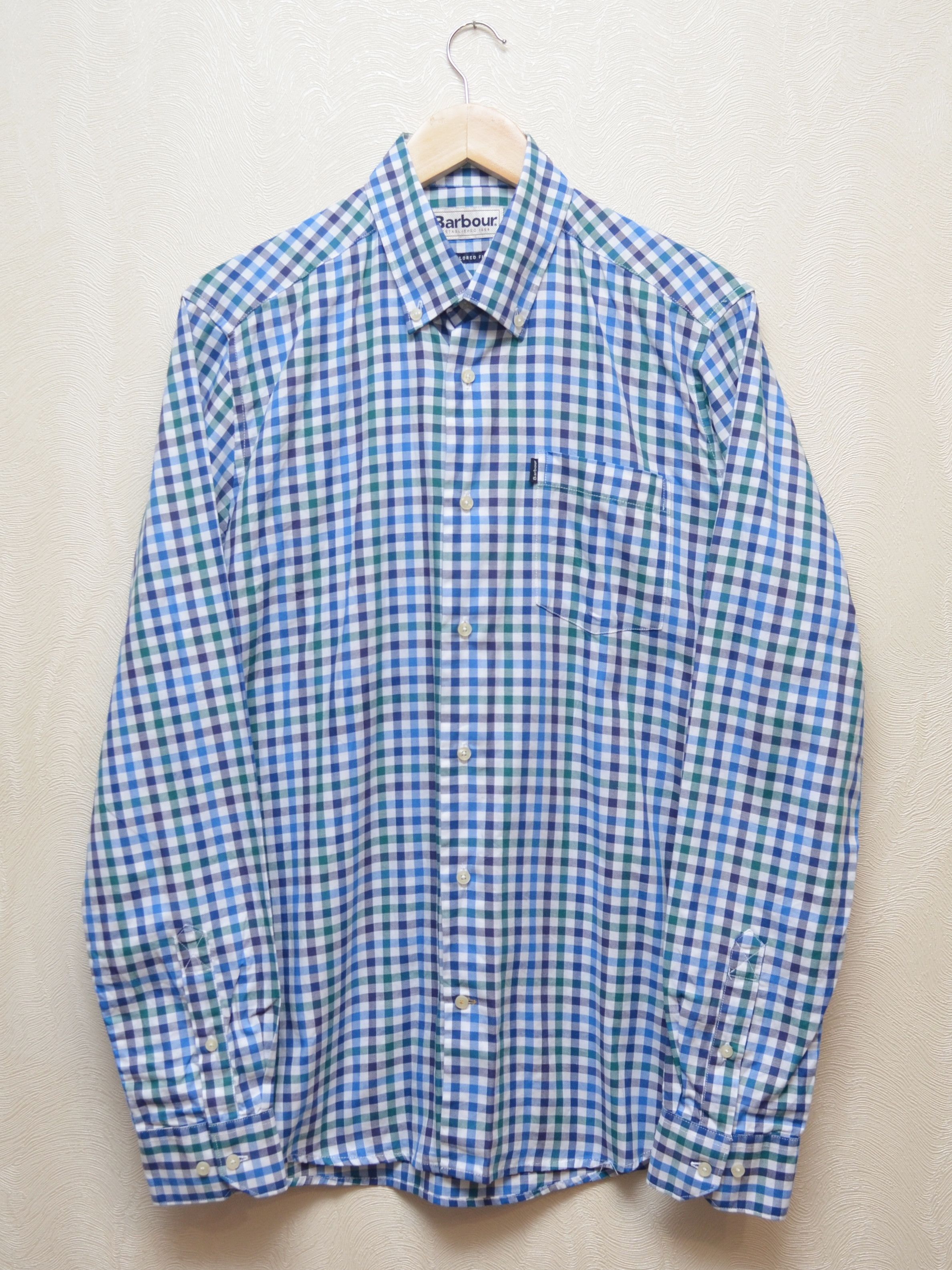 Barbour Barbour Bibury Check Plaid Shirt Size M Tailored Fit Size US M / EU 48-50 / 2 - 4 Thumbnail