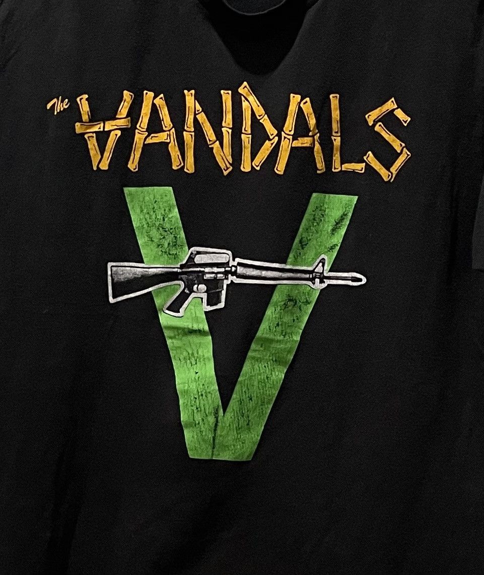 Band Tees × Vintage Vintage The Vandals Rock Band Z5 Size US L / EU 52-54 / 3 - 2 Thumbnail