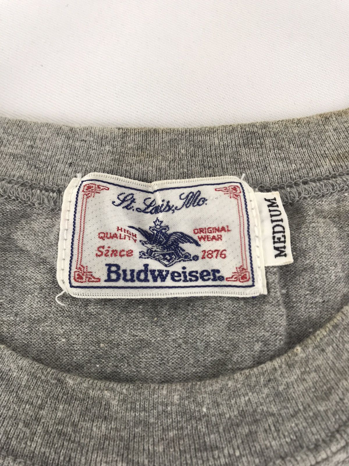 Budweiser Vintage 90s Budweiser King of Beer Logo Promo Tee Size US S / EU 44-46 / 1 - 2 Thumbnail