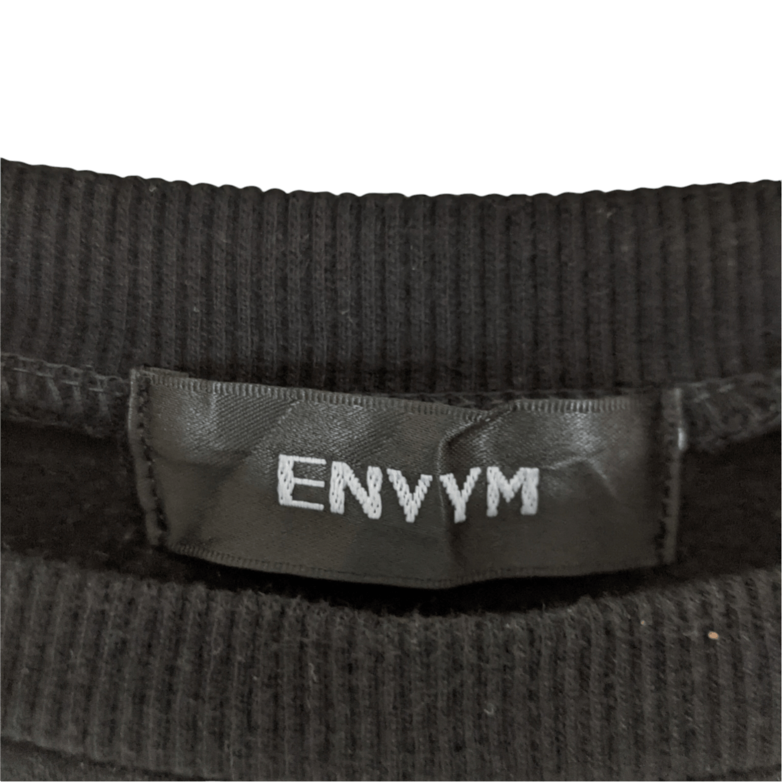 Japanese Brand Japan ENVYM Guise Spell Out Crewneck Jumper Sweatshirt Size ONE SIZE - 7 Thumbnail
