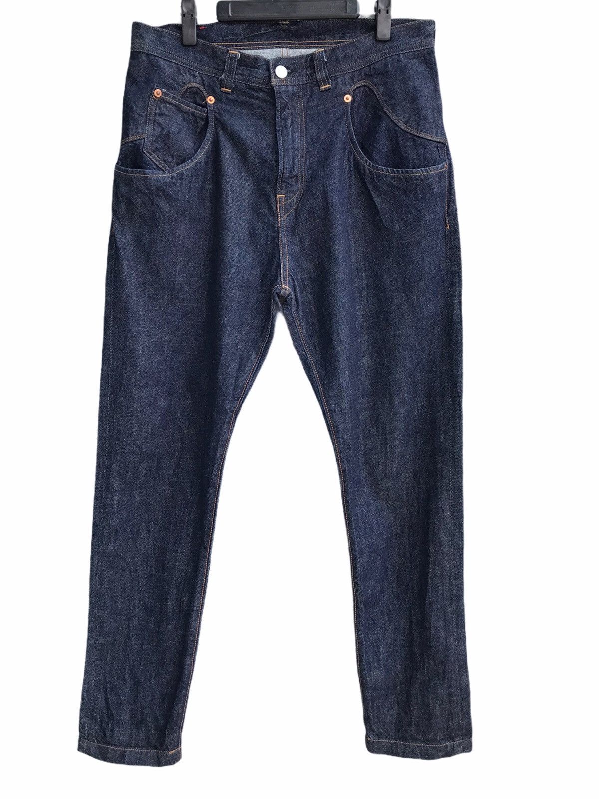 Japanese Brand Japanese Brand RNA SLANG Blue Denim Jeans Size US 32 / EU 48 - 1 Thumbnail