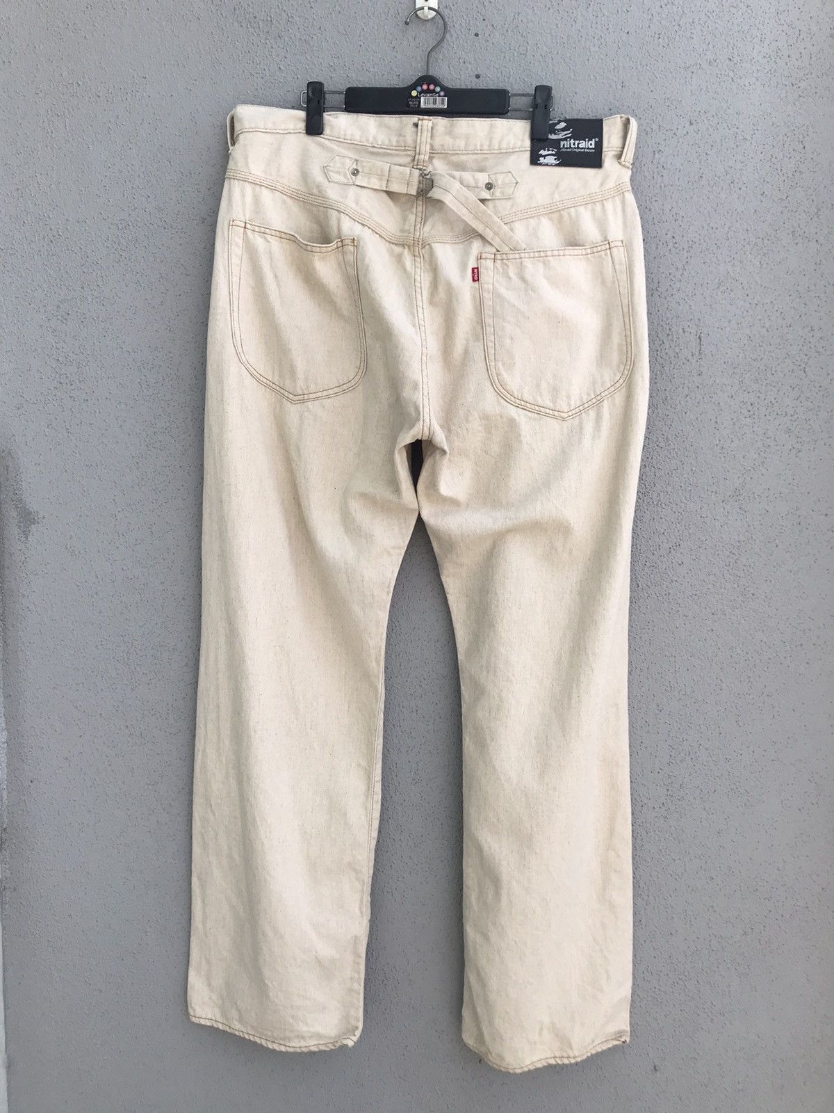 Nitraid Japan Underground Buckle Back Denim Jeans