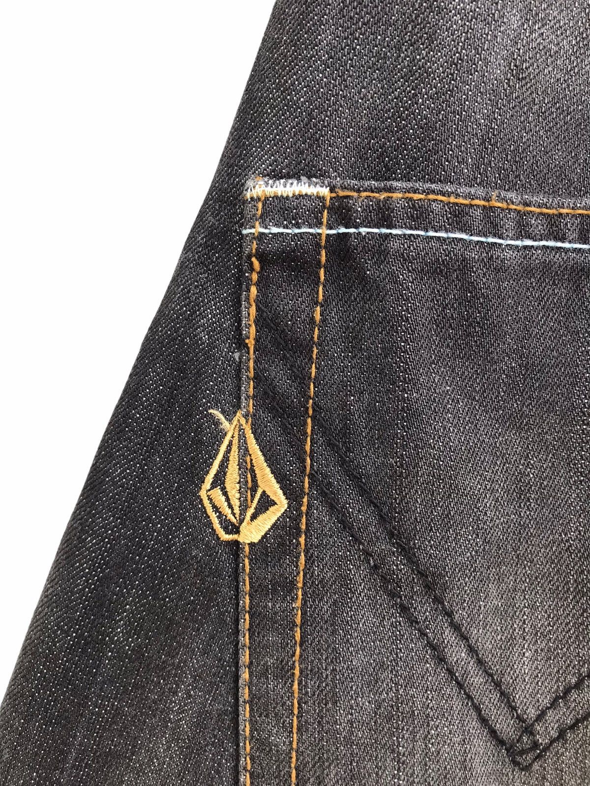 Volcom VOLCOM Liberated Revolver Jeans Made In Usa Size US 35 - 4 Thumbnail