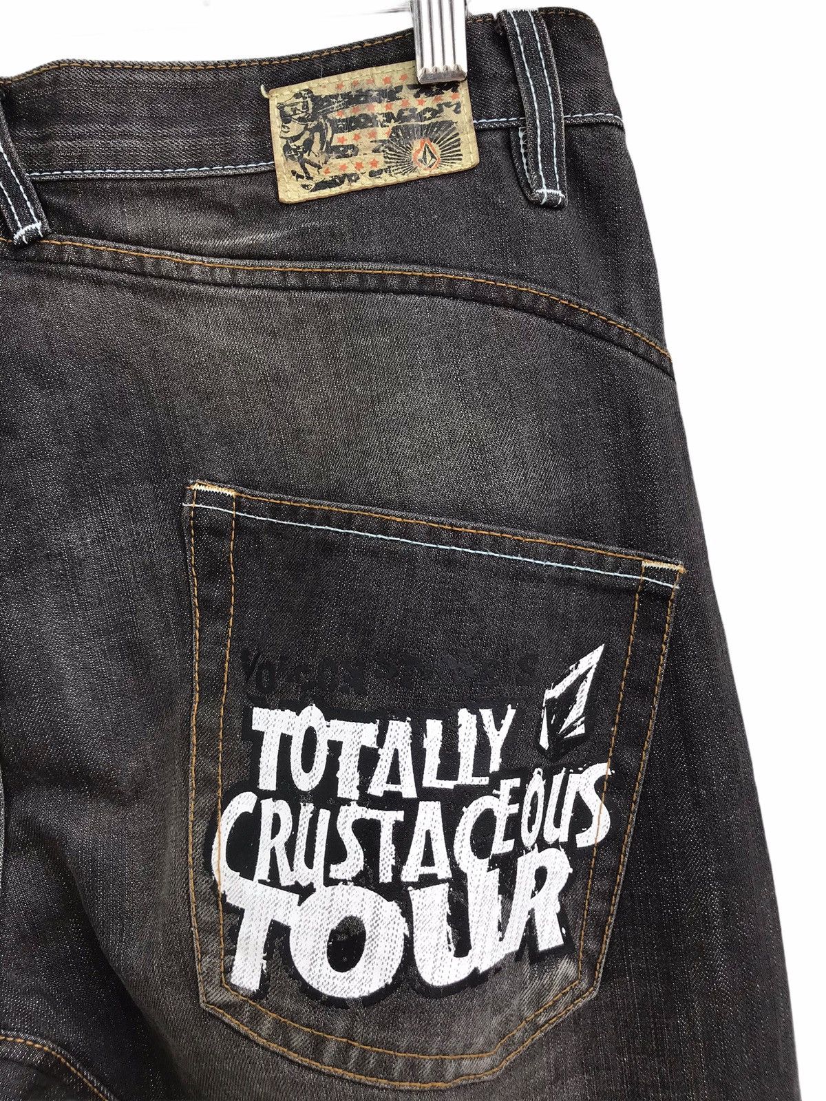 Volcom VOLCOM Liberated Revolver Jeans Made In Usa Size US 35 - 3 Thumbnail