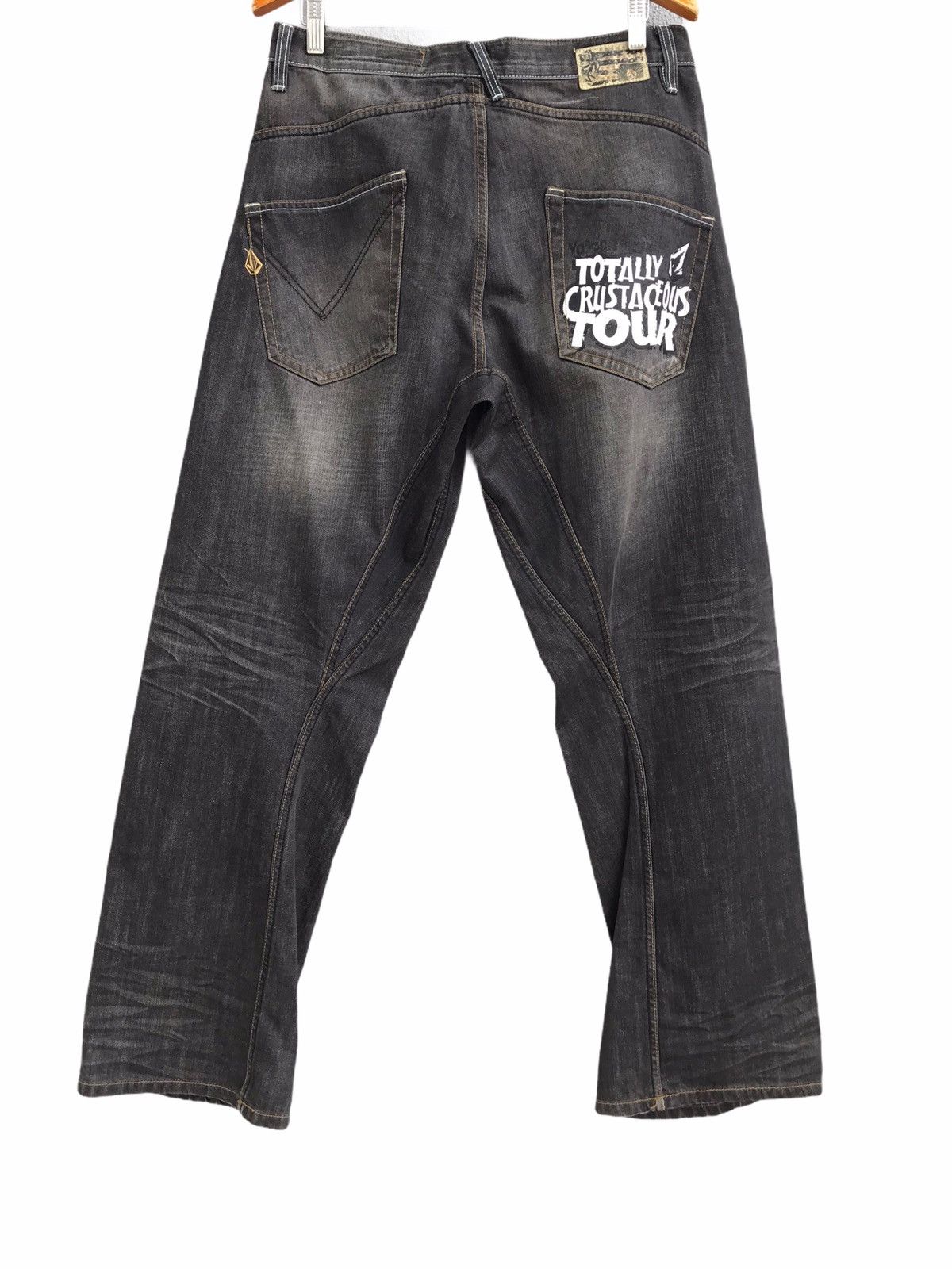 Volcom VOLCOM Liberated Revolver Jeans Made In Usa Size US 35 - 1 Thumbnail