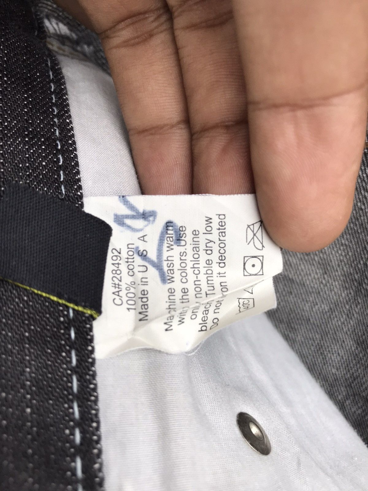Volcom VOLCOM Liberated Revolver Jeans Made In Usa Size US 35 - 8 Thumbnail