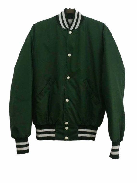 Vintage Vintage ALBION 4H Varsity Jacket Size US M / EU 48-50 / 2 - 2 Thumbnail