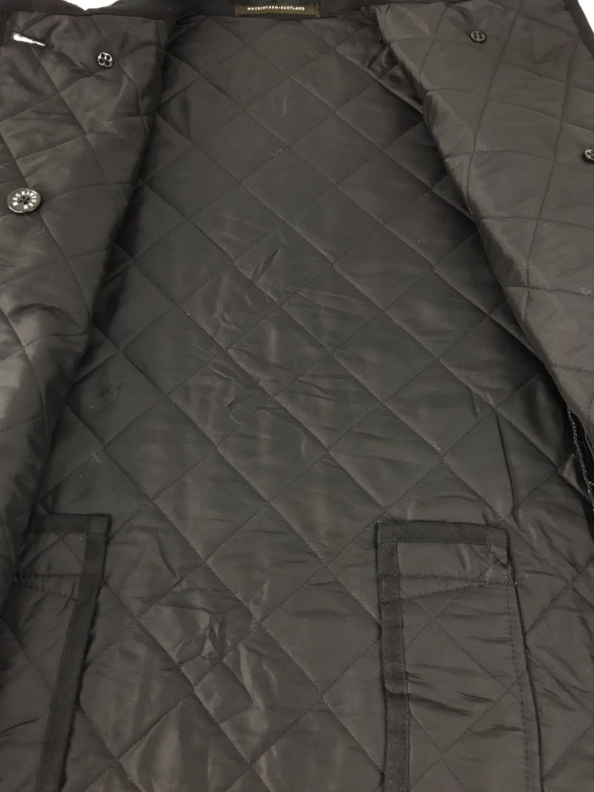 Designer × Mackintosh Mackintosh Scotland Double Breasted Padded Plaid Checked Size S / US 4 / IT 40 - 4 Thumbnail