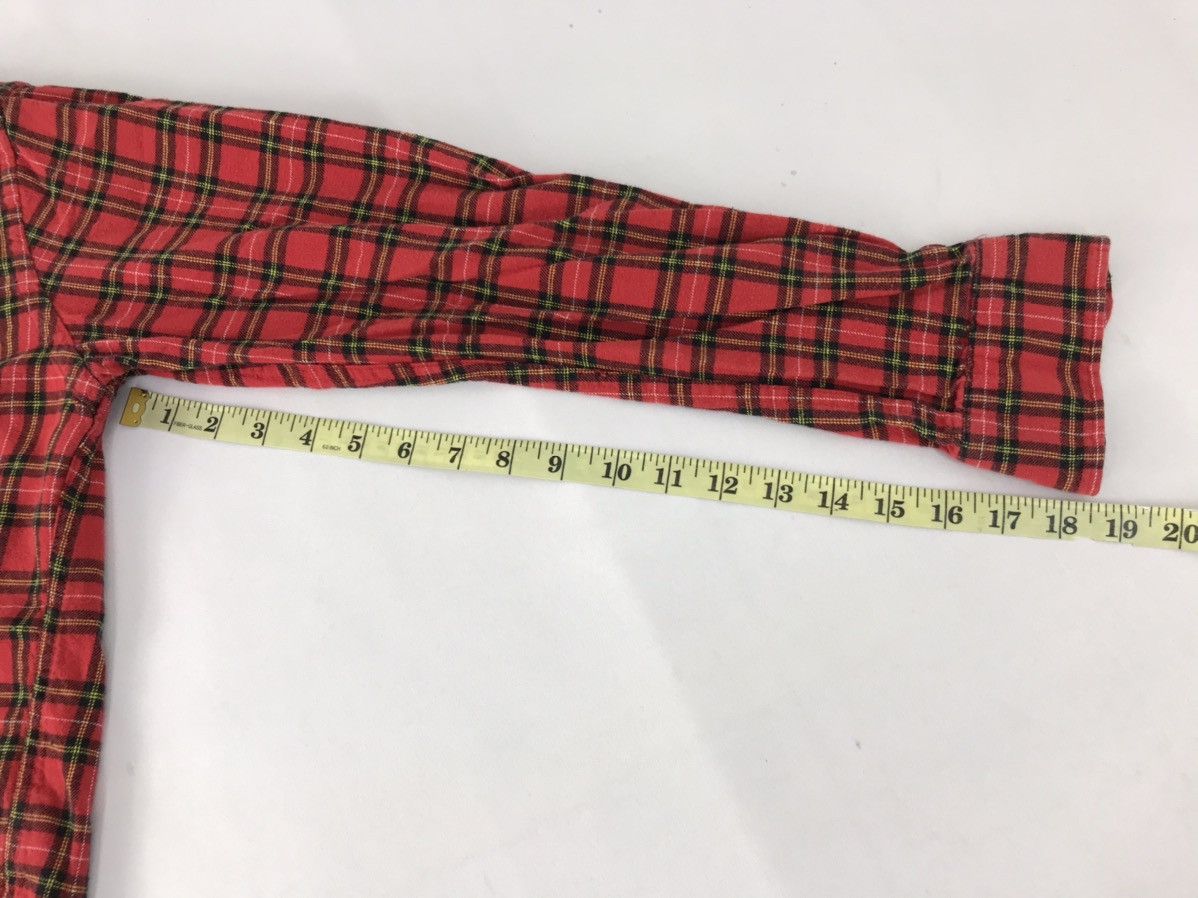 Flannel × Global Work Global Work Button Shirt Single Pocket Plaid Checked Tartan Size US L / EU 52-54 / 3 - 11 Thumbnail