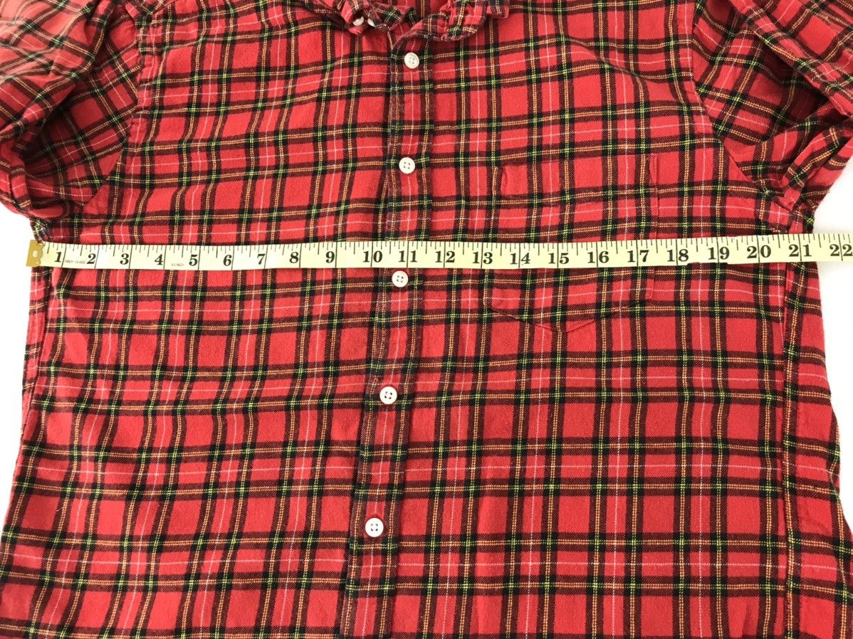 Flannel × Global Work Global Work Button Shirt Single Pocket Plaid Checked Tartan Size US L / EU 52-54 / 3 - 9 Thumbnail