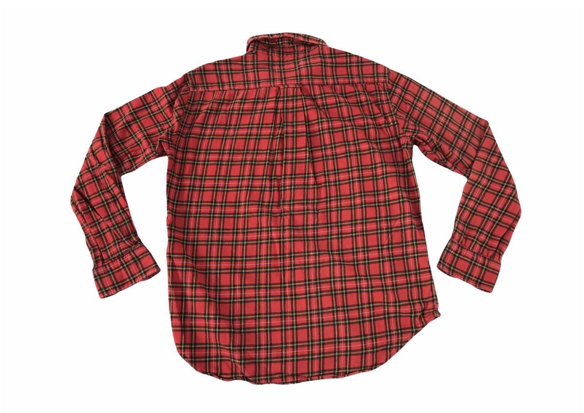 Flannel × Global Work Global Work Button Shirt Single Pocket Plaid Checked Tartan Size US L / EU 52-54 / 3 - 2 Thumbnail