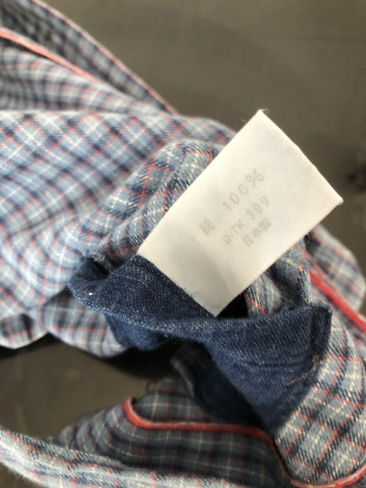 Blue Blue Japan Blue Blue Japan Checkered Camp Collar indigo Selvedge Shirt Size US M / EU 48-50 / 2 - 14 Thumbnail