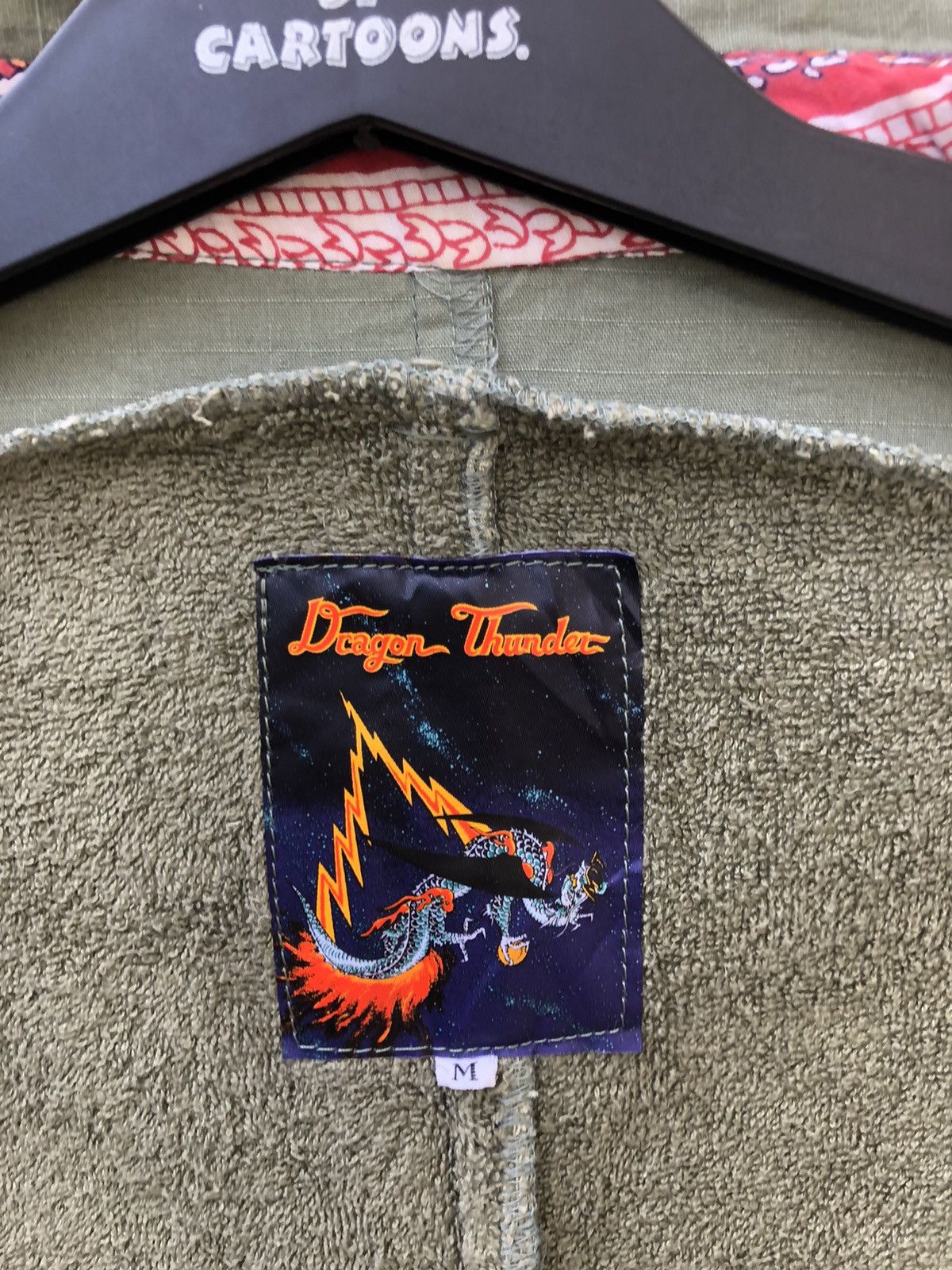 Vintage Dragon Thunder Japan Snap Button Hybrid Fleece Shirt Size US M / EU 48-50 / 2 - 15 Thumbnail
